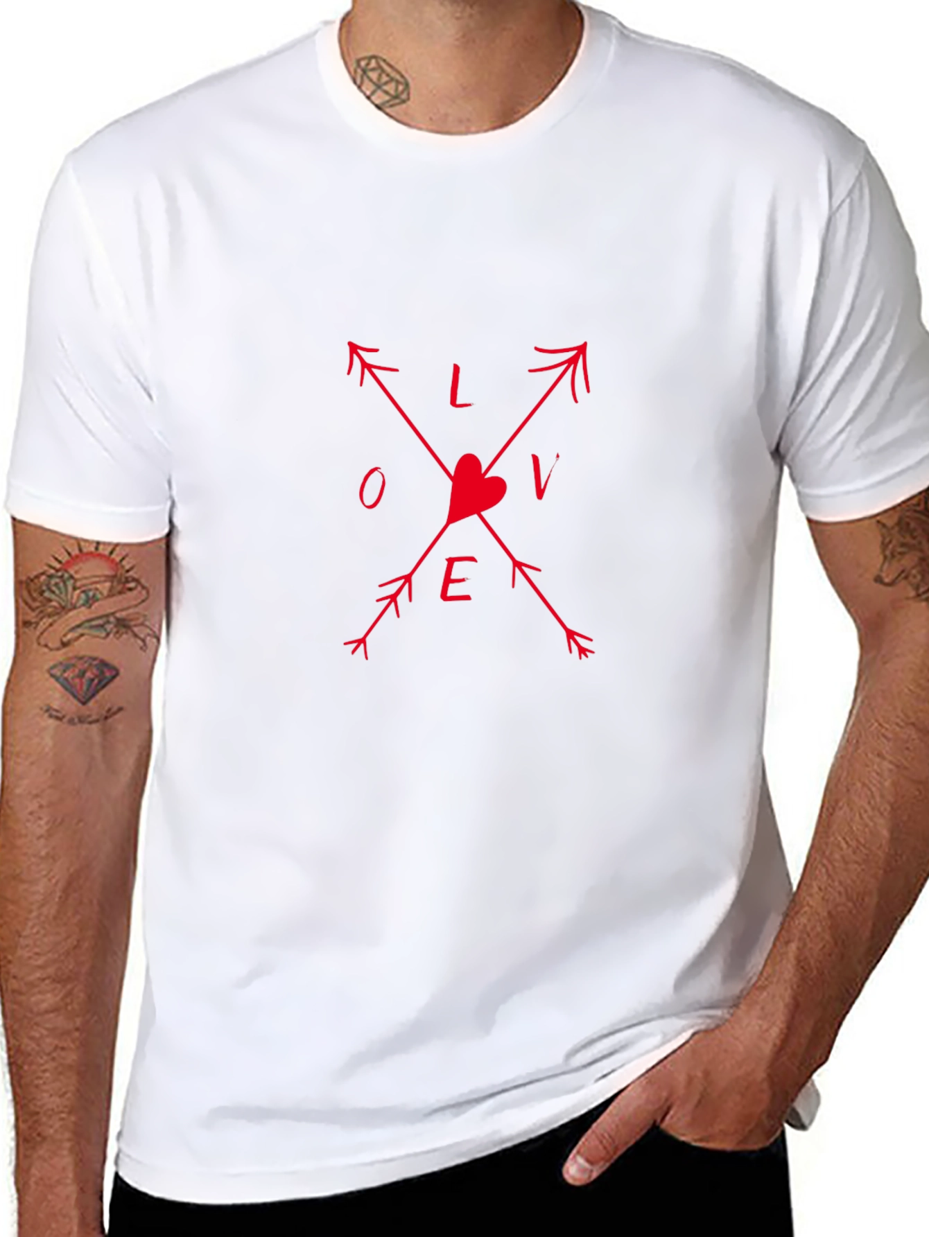 Love Arrow T-Shirt - Valentines Day Tee