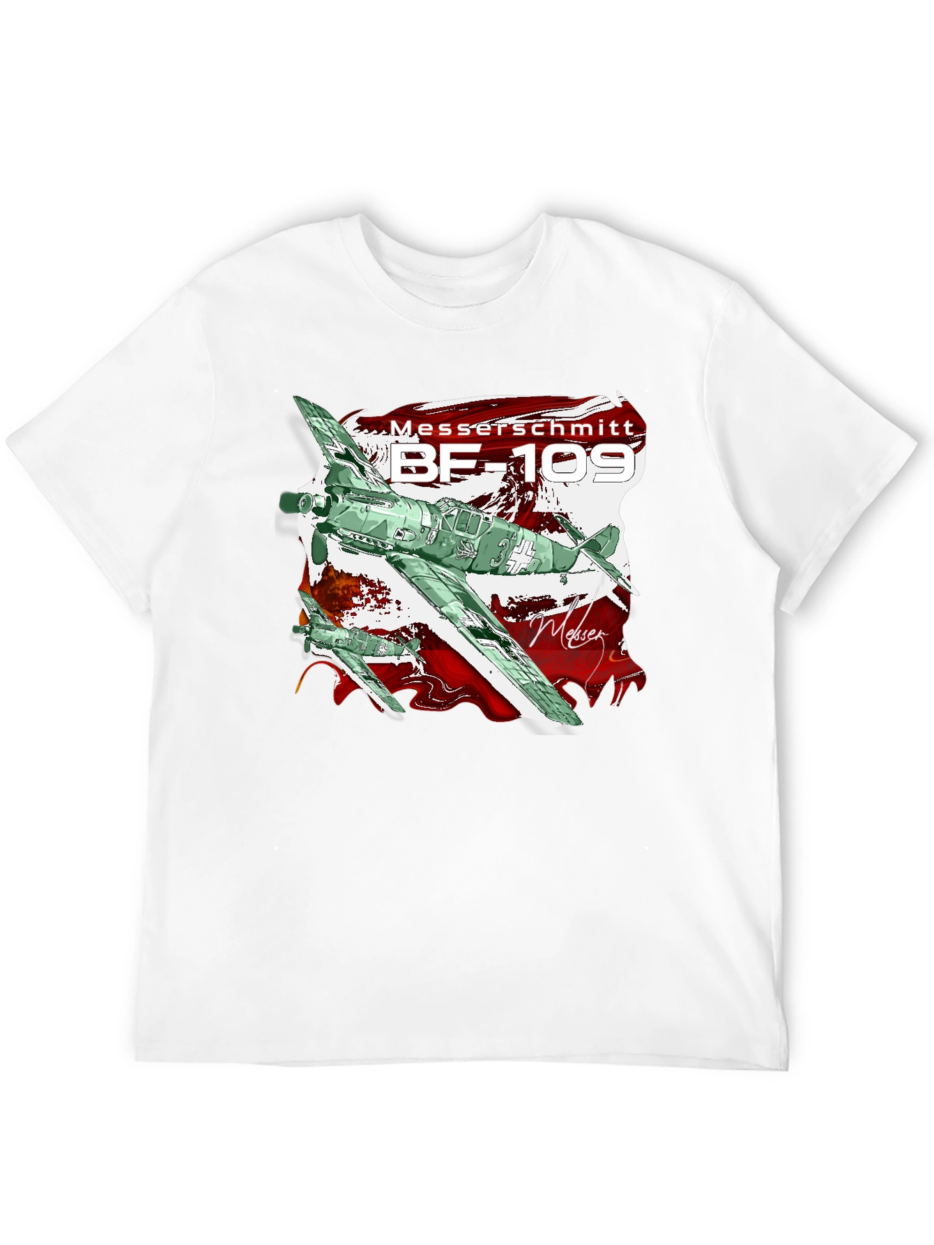 BF-109 T-Shirt - Classic Airplane Tee
