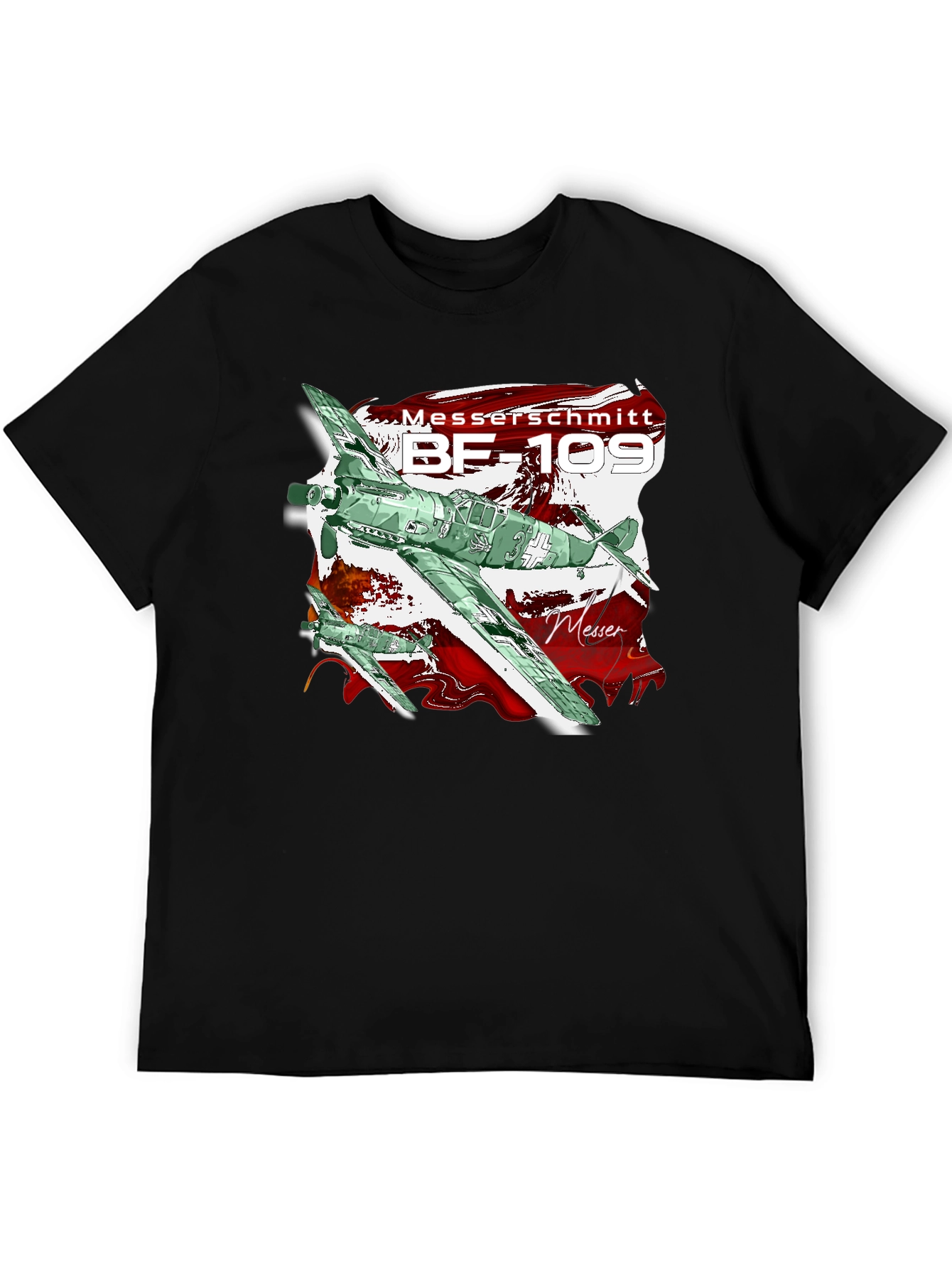 BF-109 T-Shirt - Classic Airplane Tee
