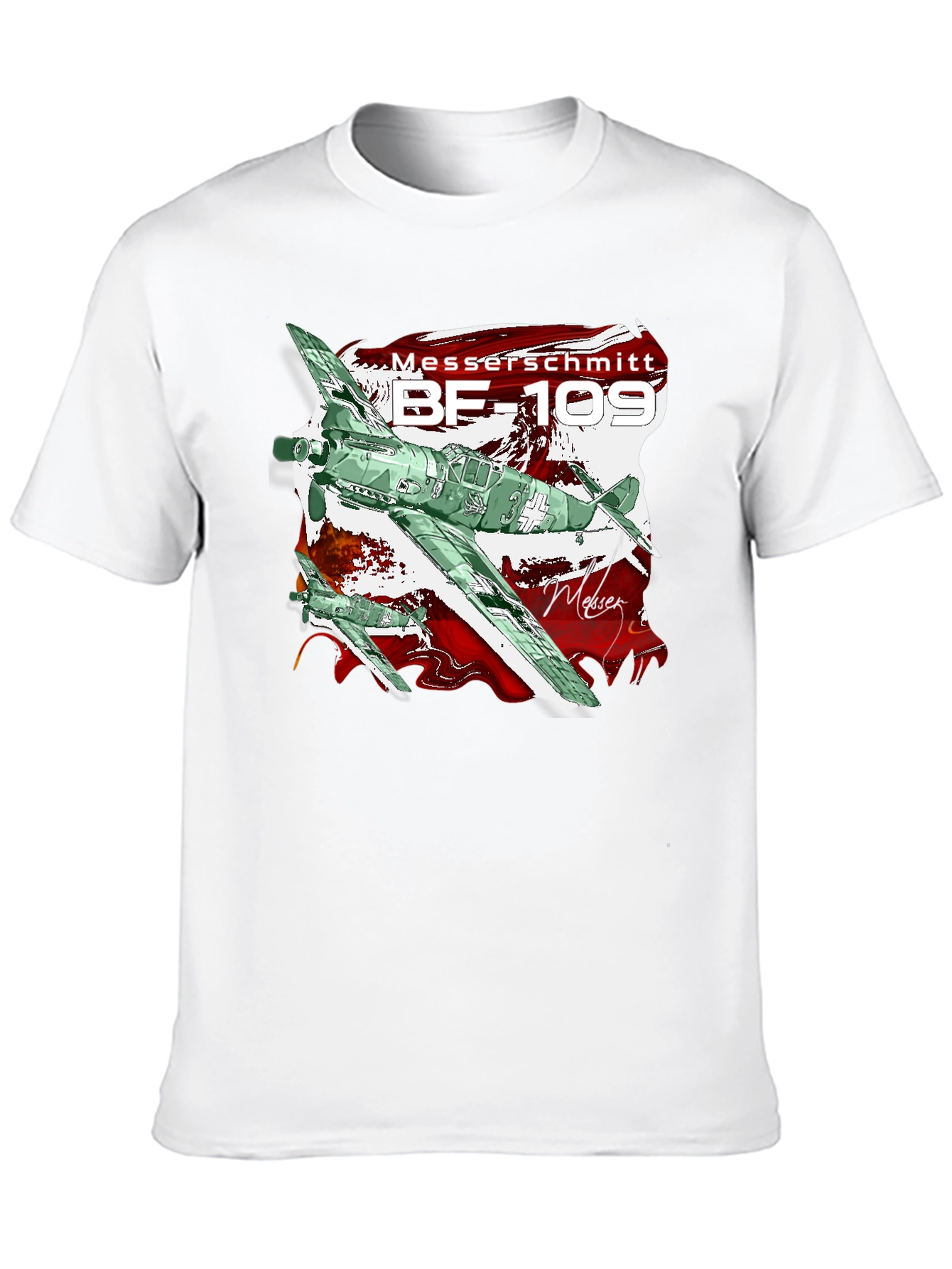 BF-109 T-Shirt - Classic Airplane Tee