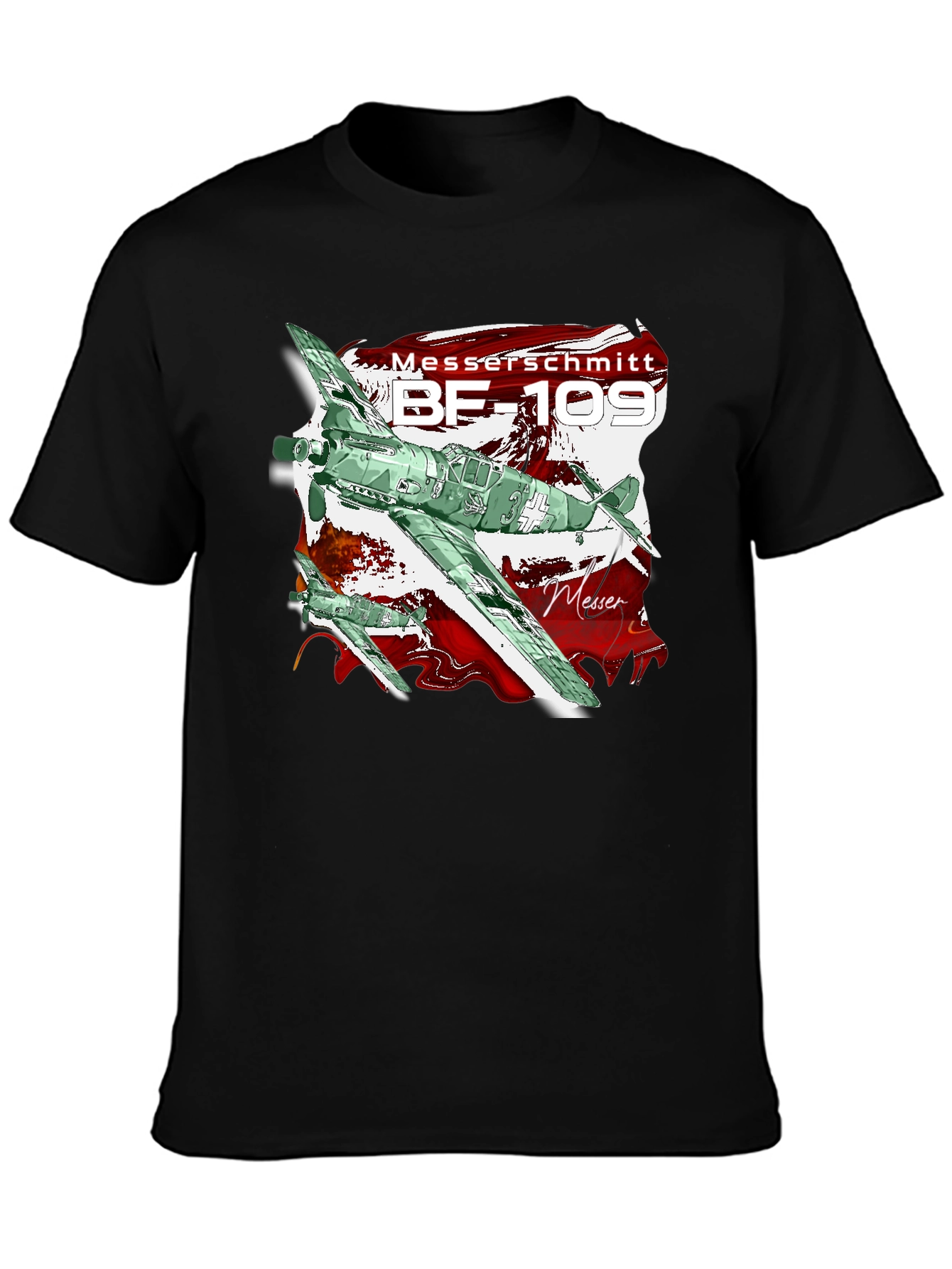 BF-109 T-Shirt - Classic Airplane Tee