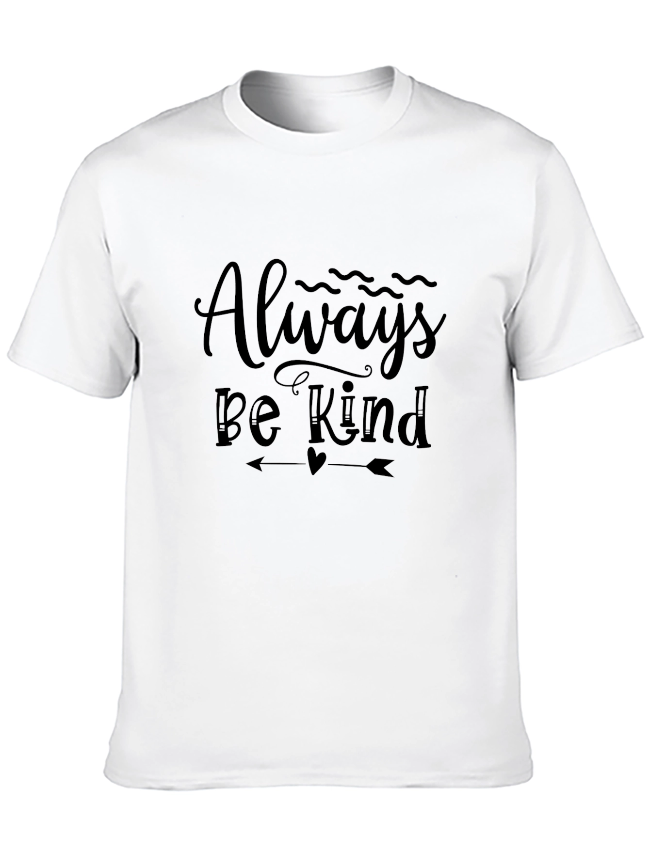 Always Be Kind Black Graphic Tee