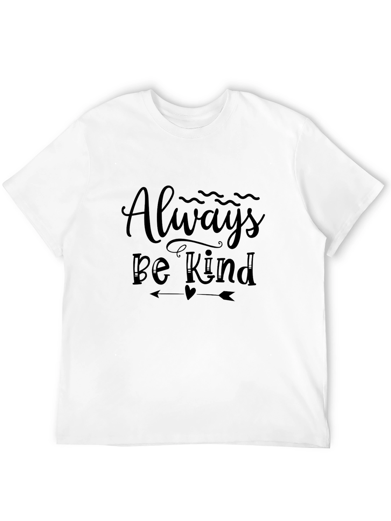 Always Be Kind Black Graphic Tee
