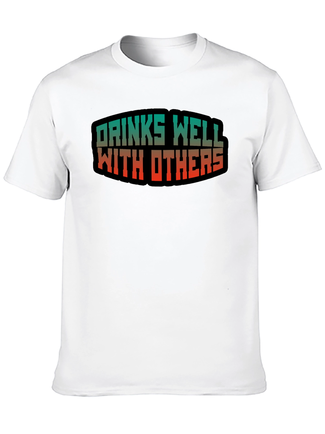Drinks Well With Others Graphic Tee