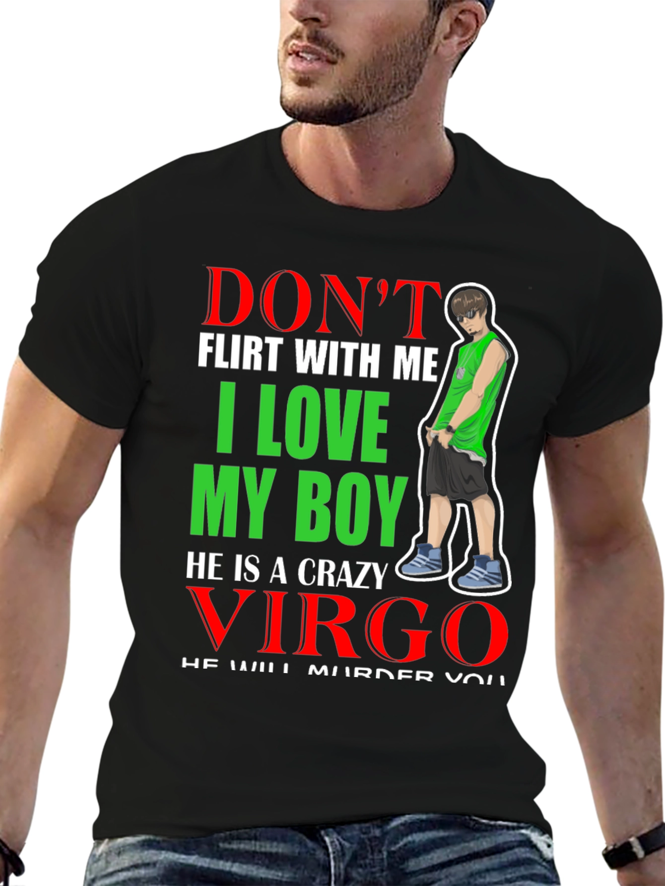 Dont Flirt With Me Virgo T-Shirt