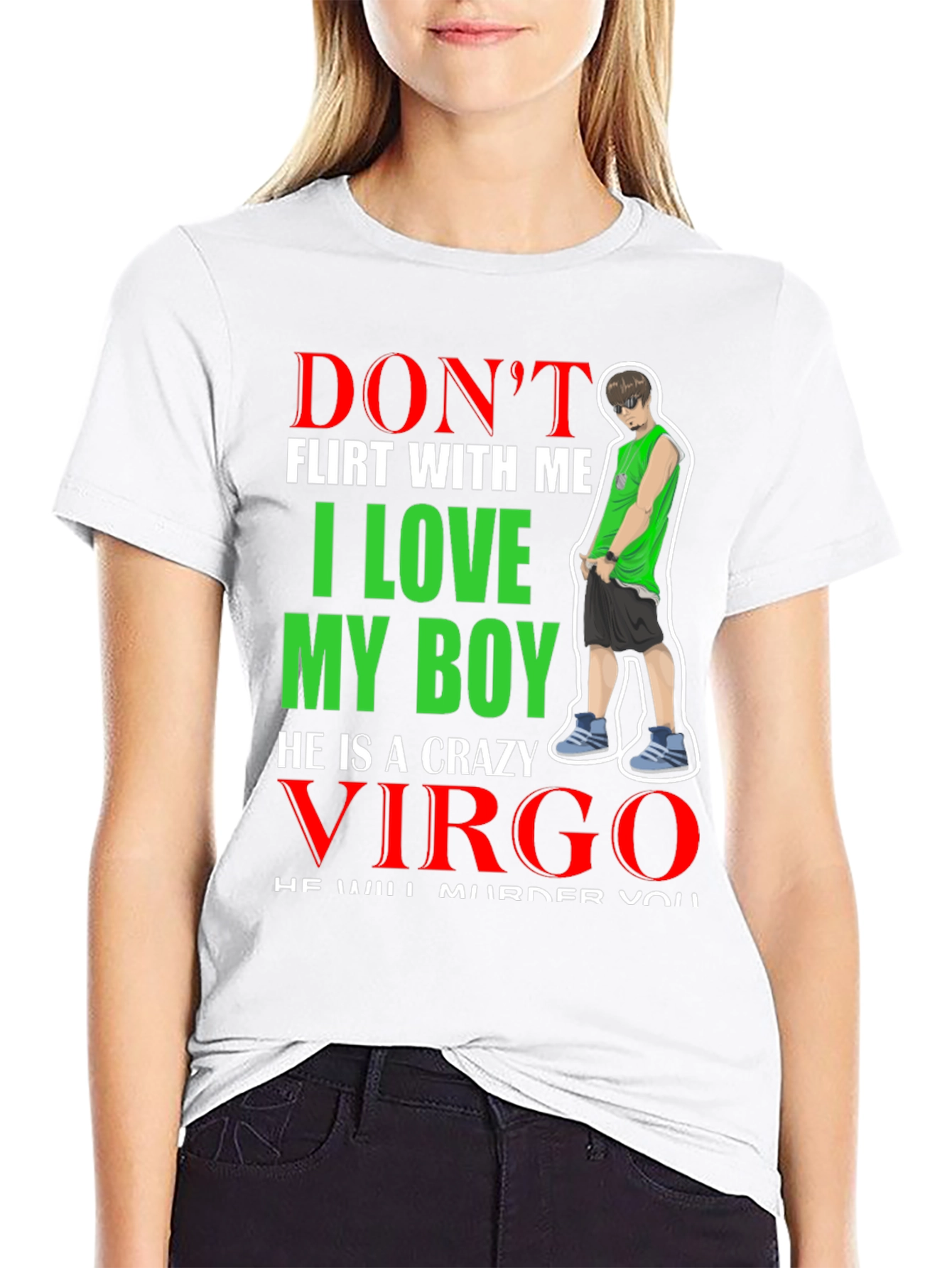 Dont Flirt With Me Virgo T-Shirt