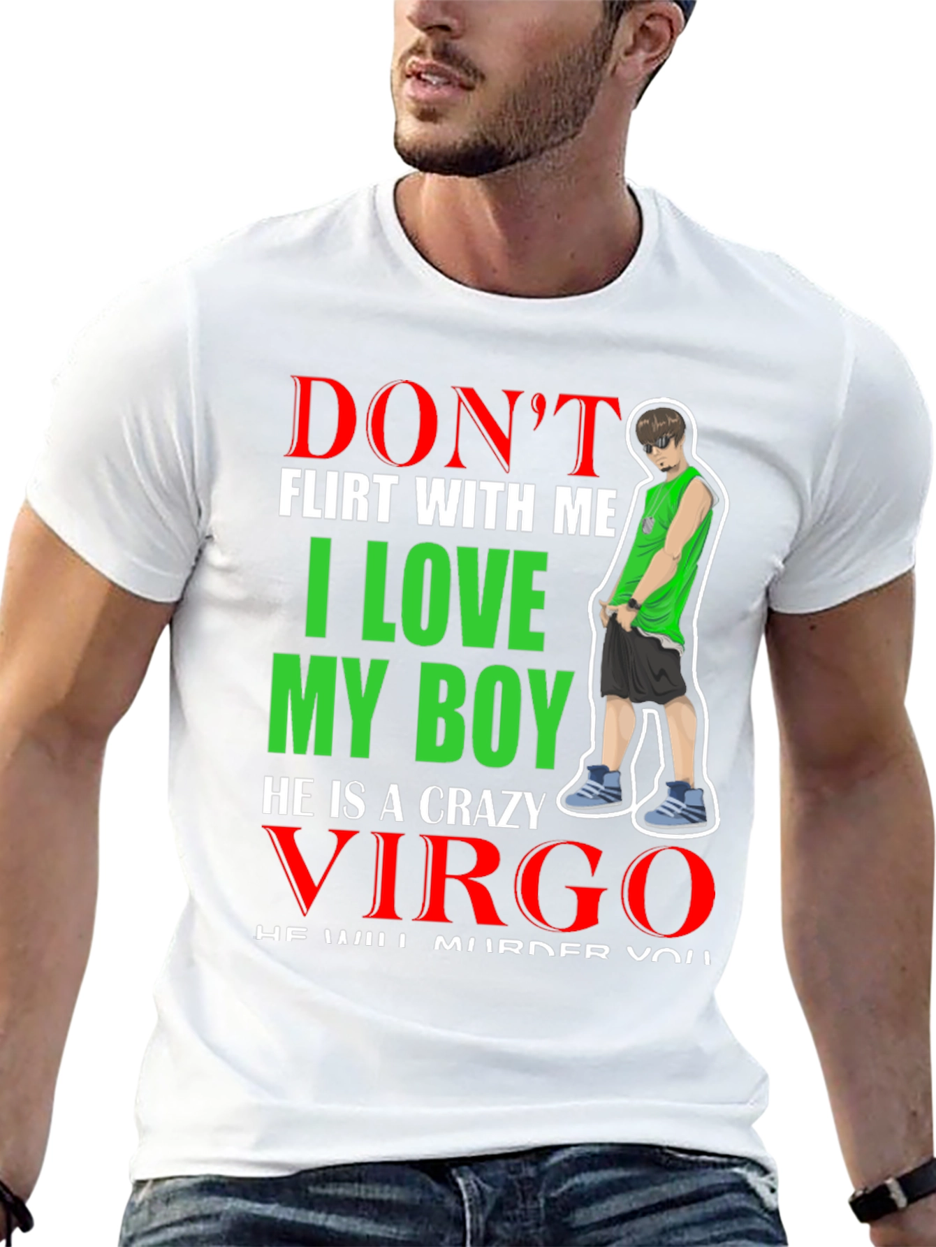 Dont Flirt With Me Virgo T-Shirt