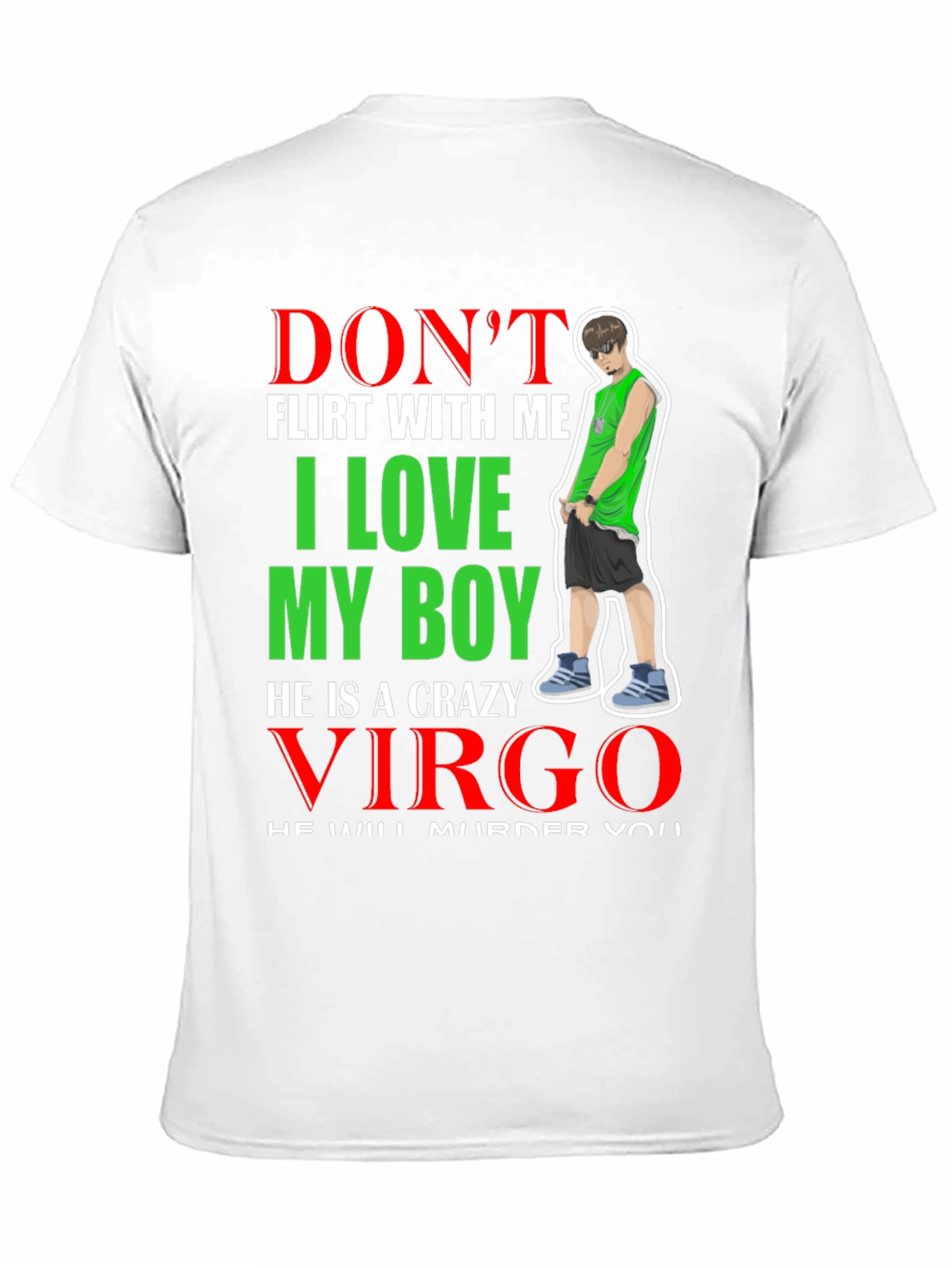 Dont Flirt With Me Virgo T-Shirt