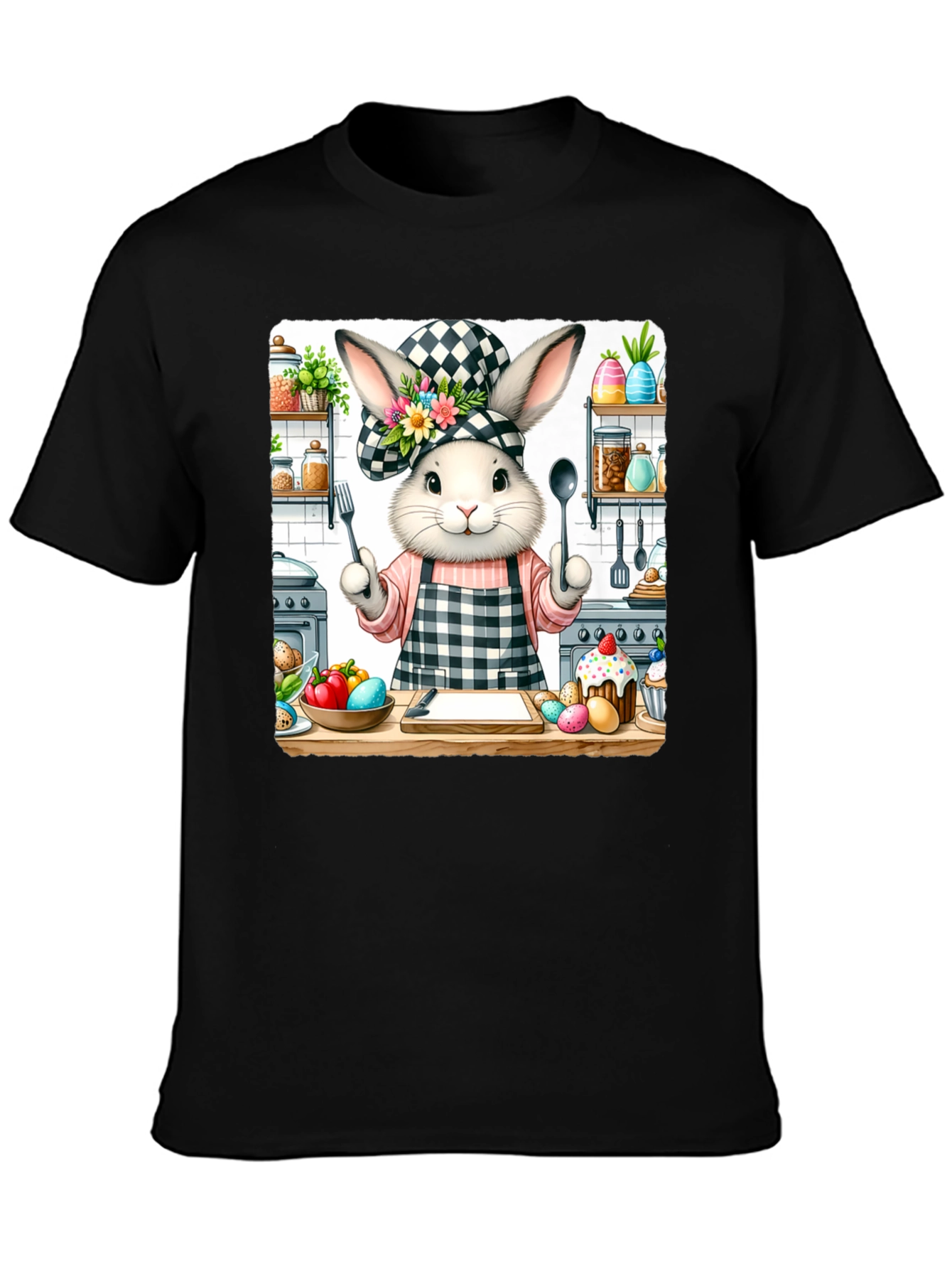 Chef Bunny Easter T-Shirt