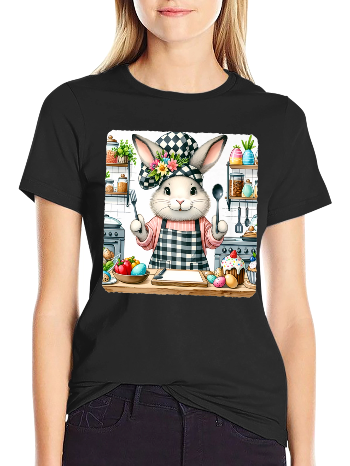 Chef Bunny Easter T-Shirt