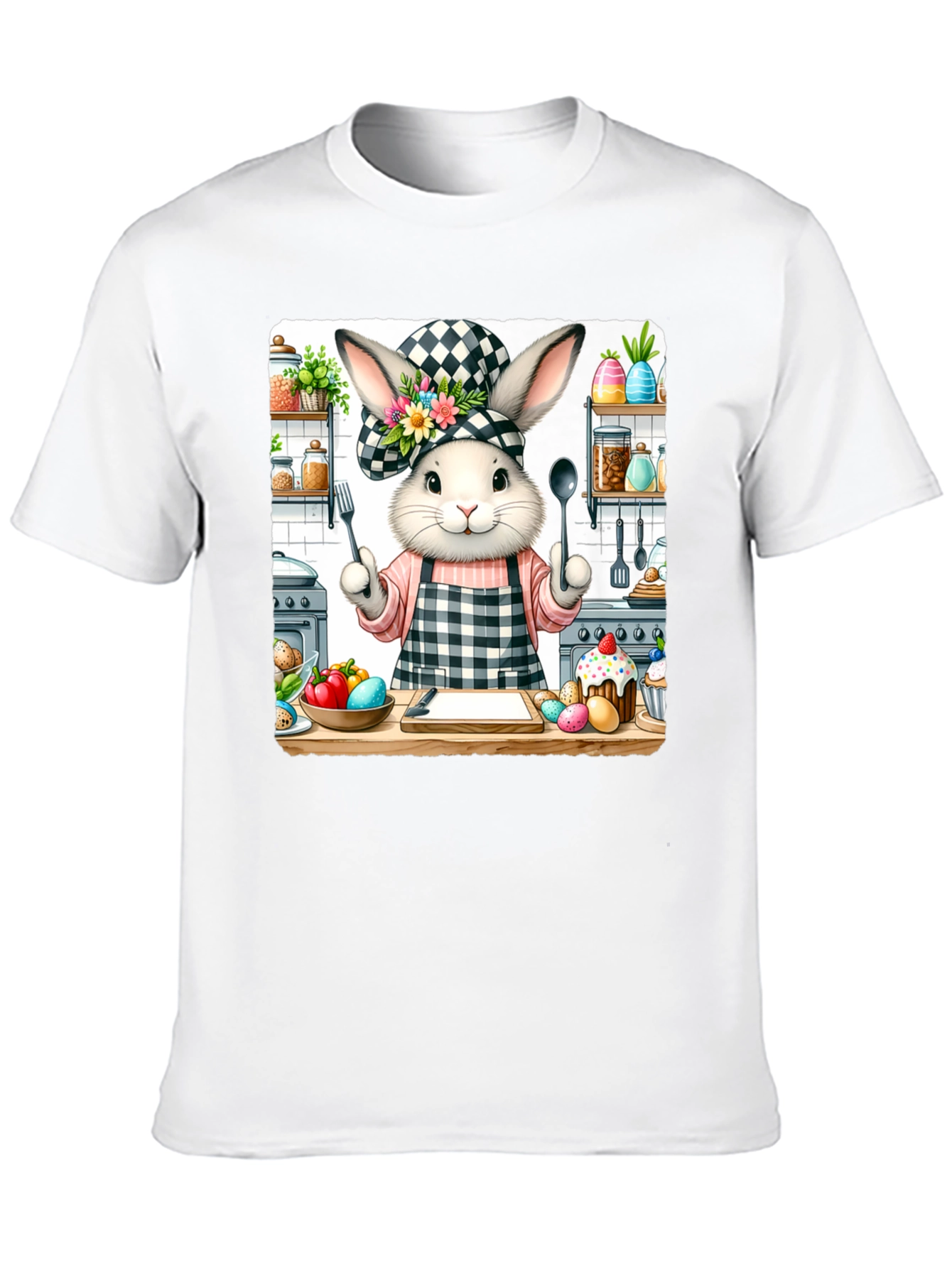 Chef Bunny Easter T-Shirt
