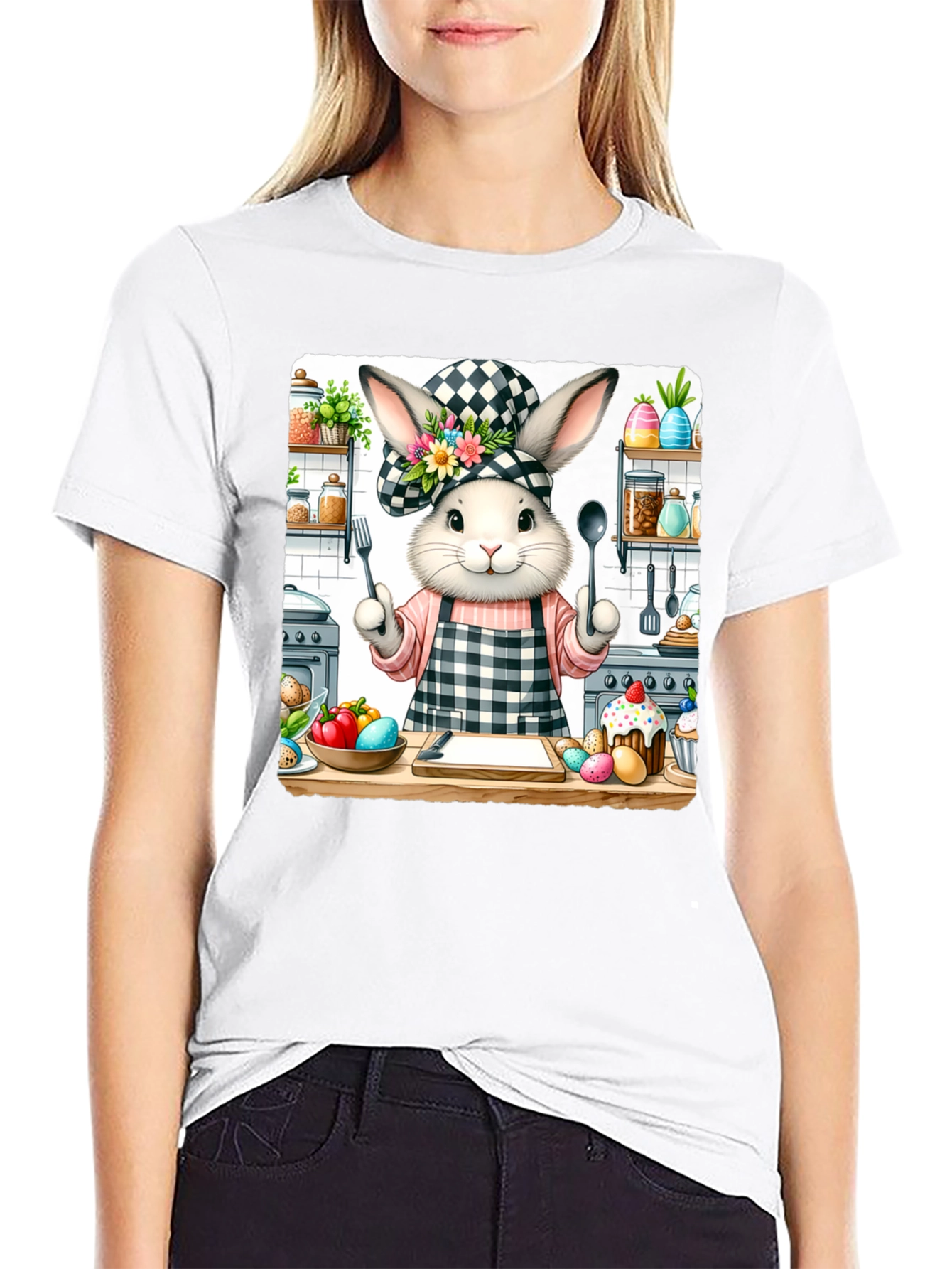 Chef Bunny Easter T-Shirt