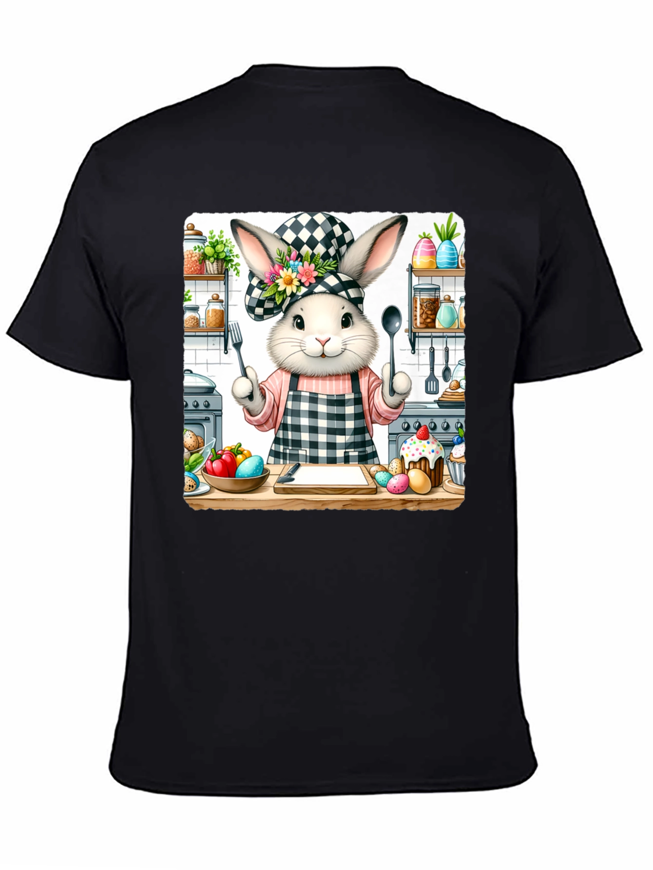 Chef Bunny Easter T-Shirt