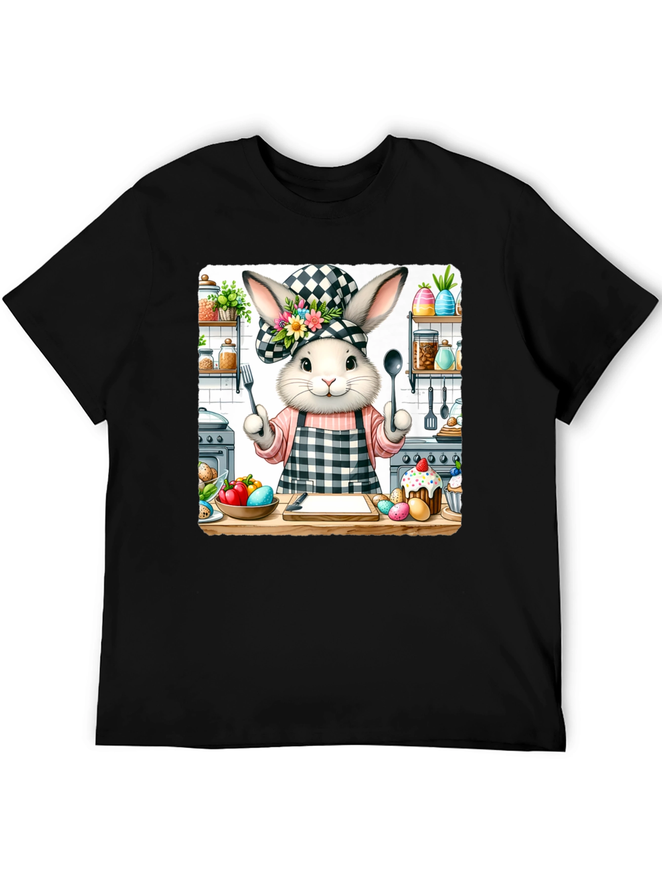 Chef Bunny Easter T-Shirt