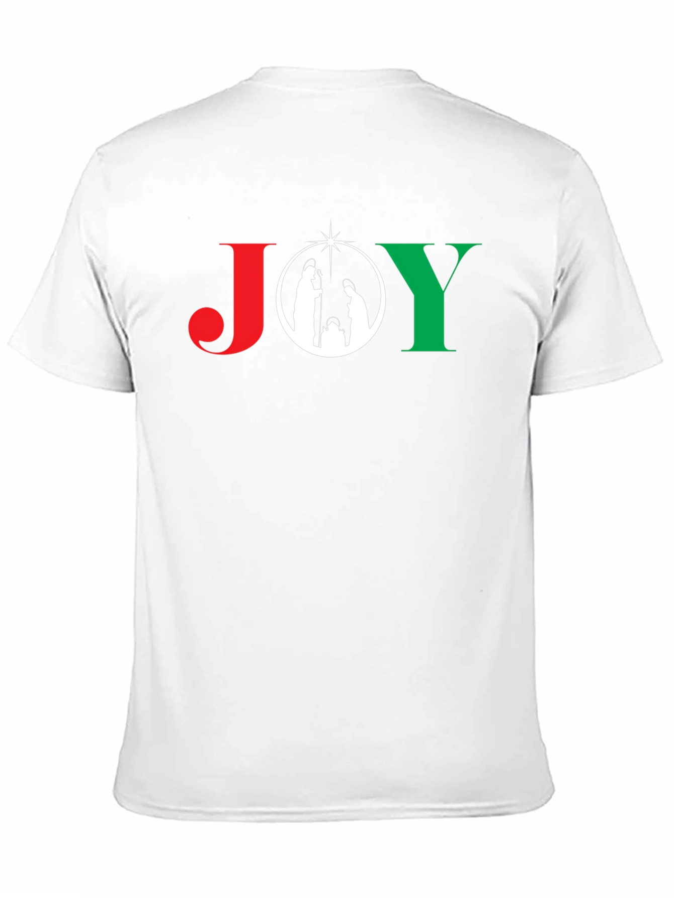 JOY Nativity T-Shirt - Christmas Holiday Tee