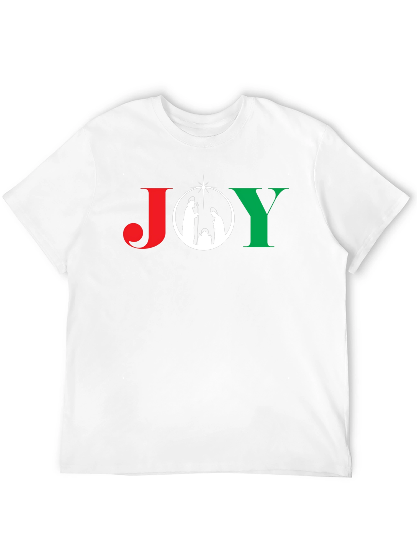 JOY Nativity T-Shirt - Christmas Holiday Tee