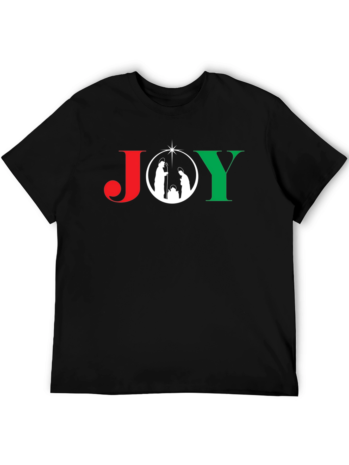 JOY Nativity T-Shirt - Christmas Holiday Tee