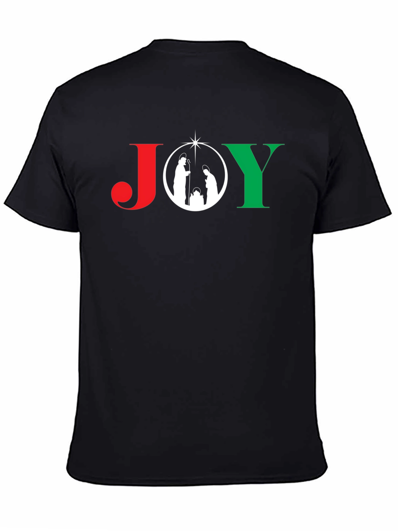 JOY Nativity T-Shirt - Christmas Holiday Tee