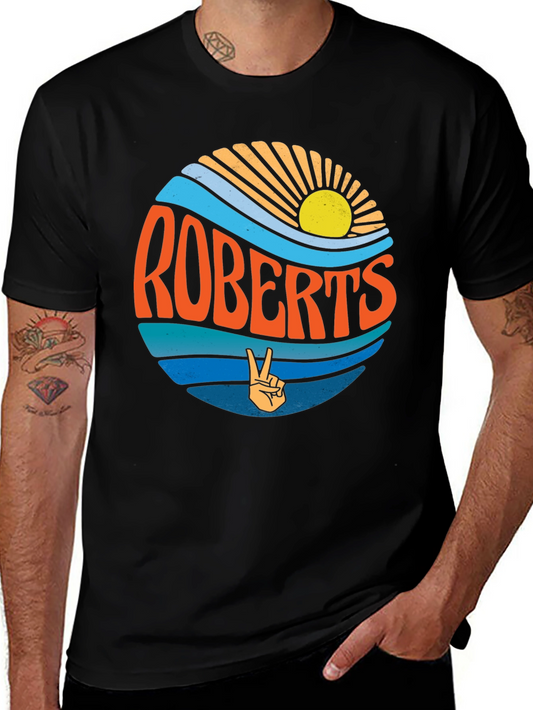 Retro Roberts T-Shirt - Peace & Sunshine