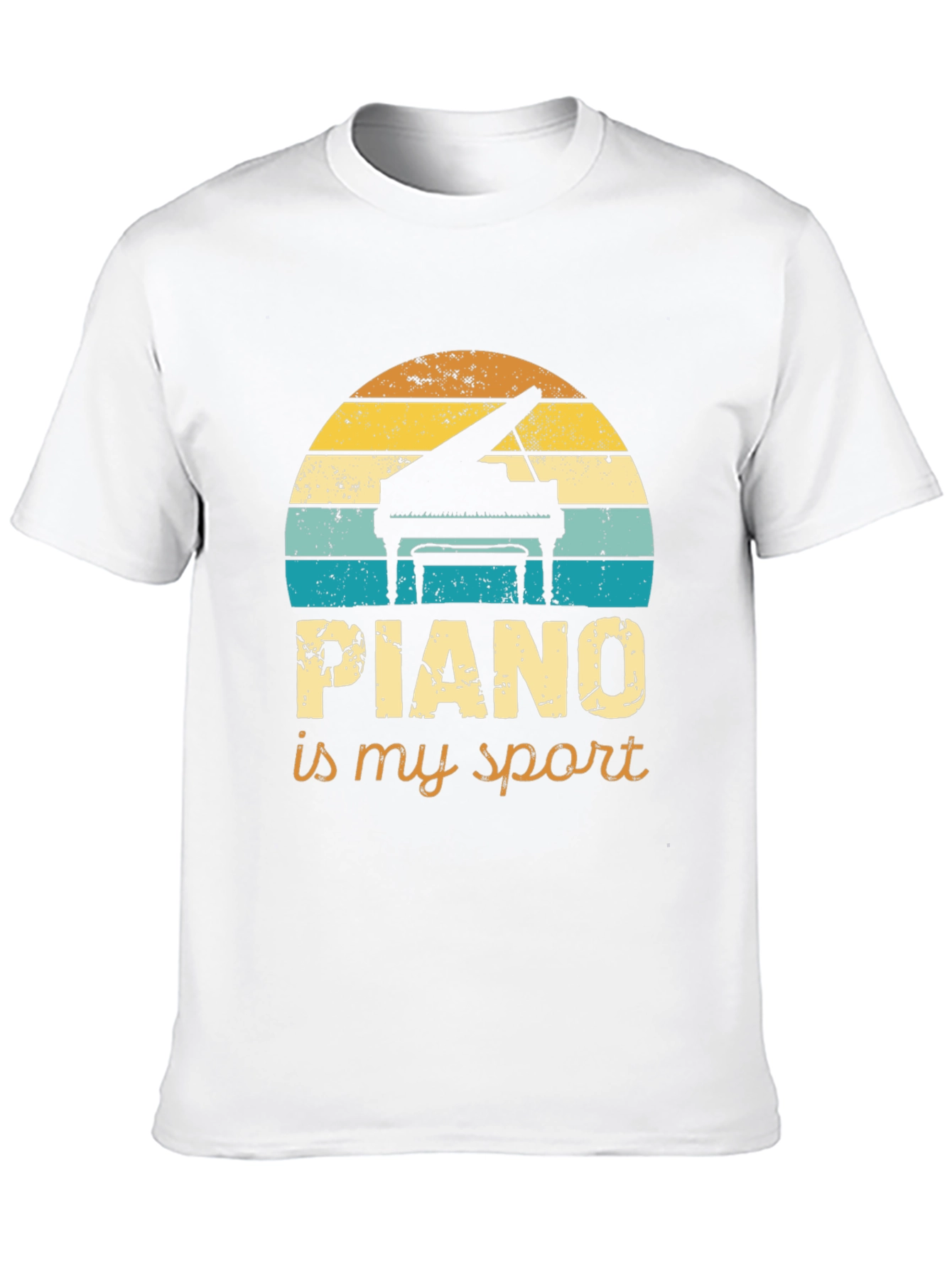 Piano Is My Sport Graphic Tee