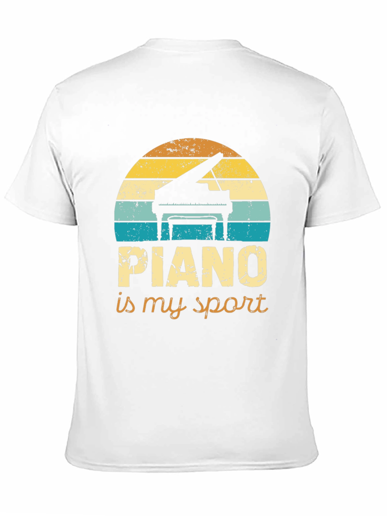 Piano Is My Sport Graphic Tee