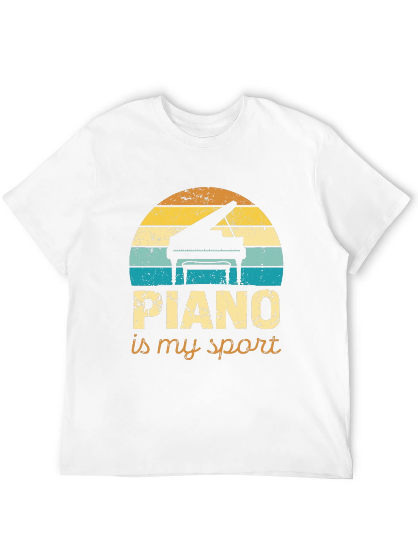 Piano Is My Sport Graphic Tee