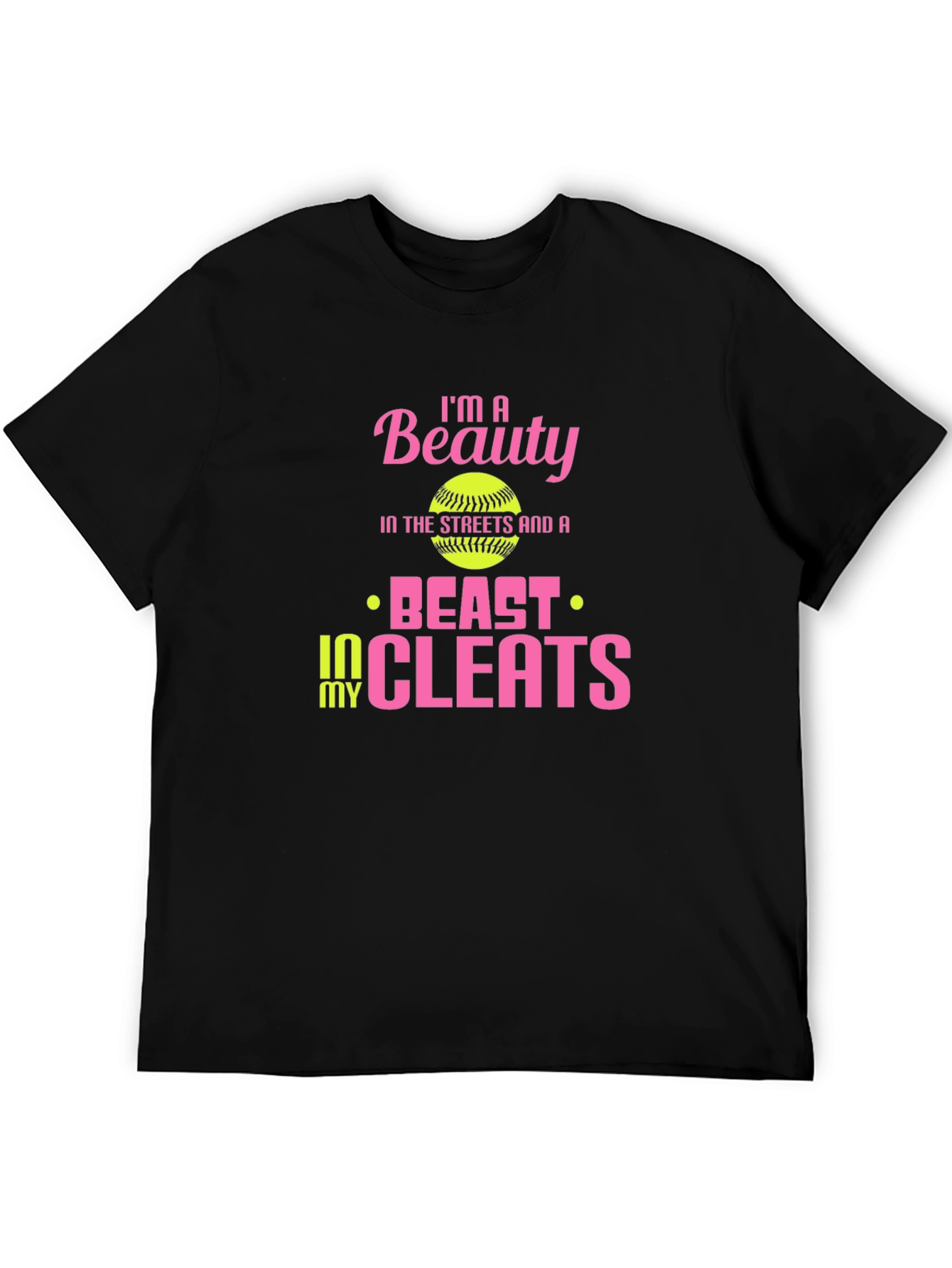 Beauty and Beast Softball T-Shirt