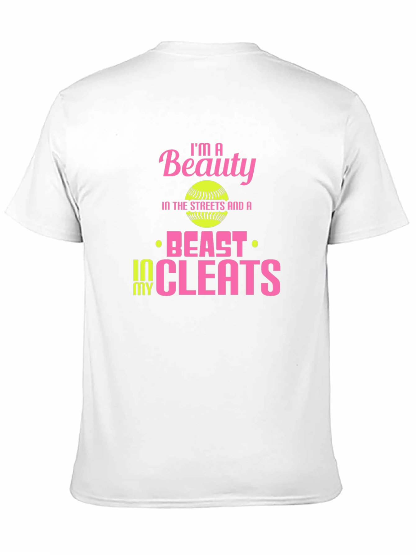 Beauty and Beast Softball T-Shirt
