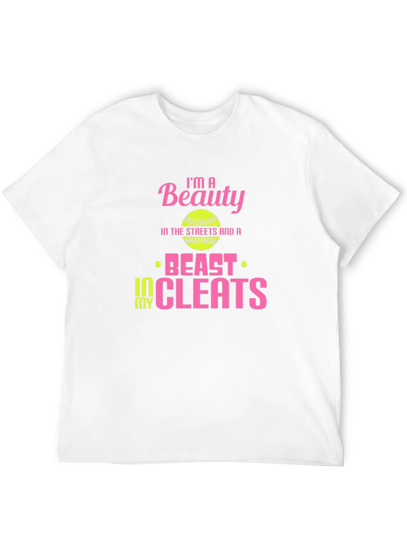 Beauty and Beast Softball T-Shirt