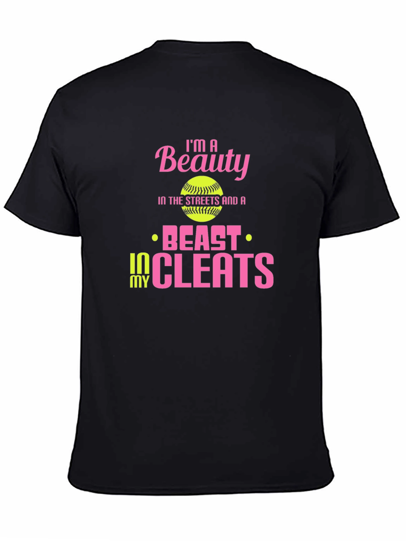 Beauty and Beast Softball T-Shirt