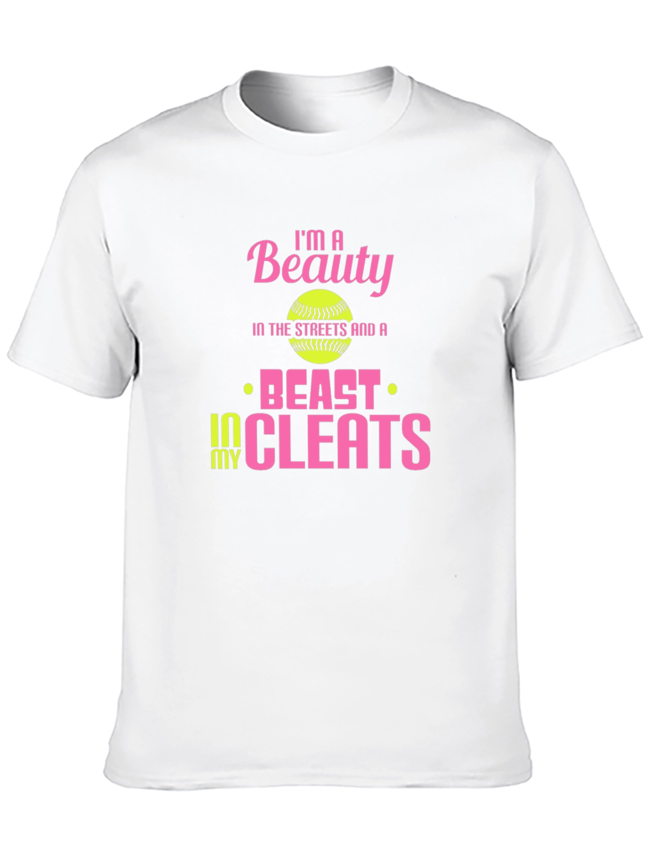 Beauty and Beast Softball T-Shirt
