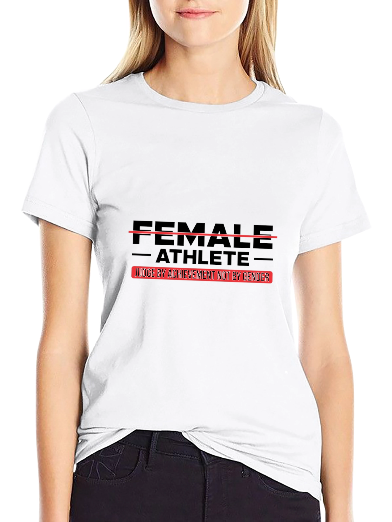 Female Athlete Judge by Achievement T-Shirt