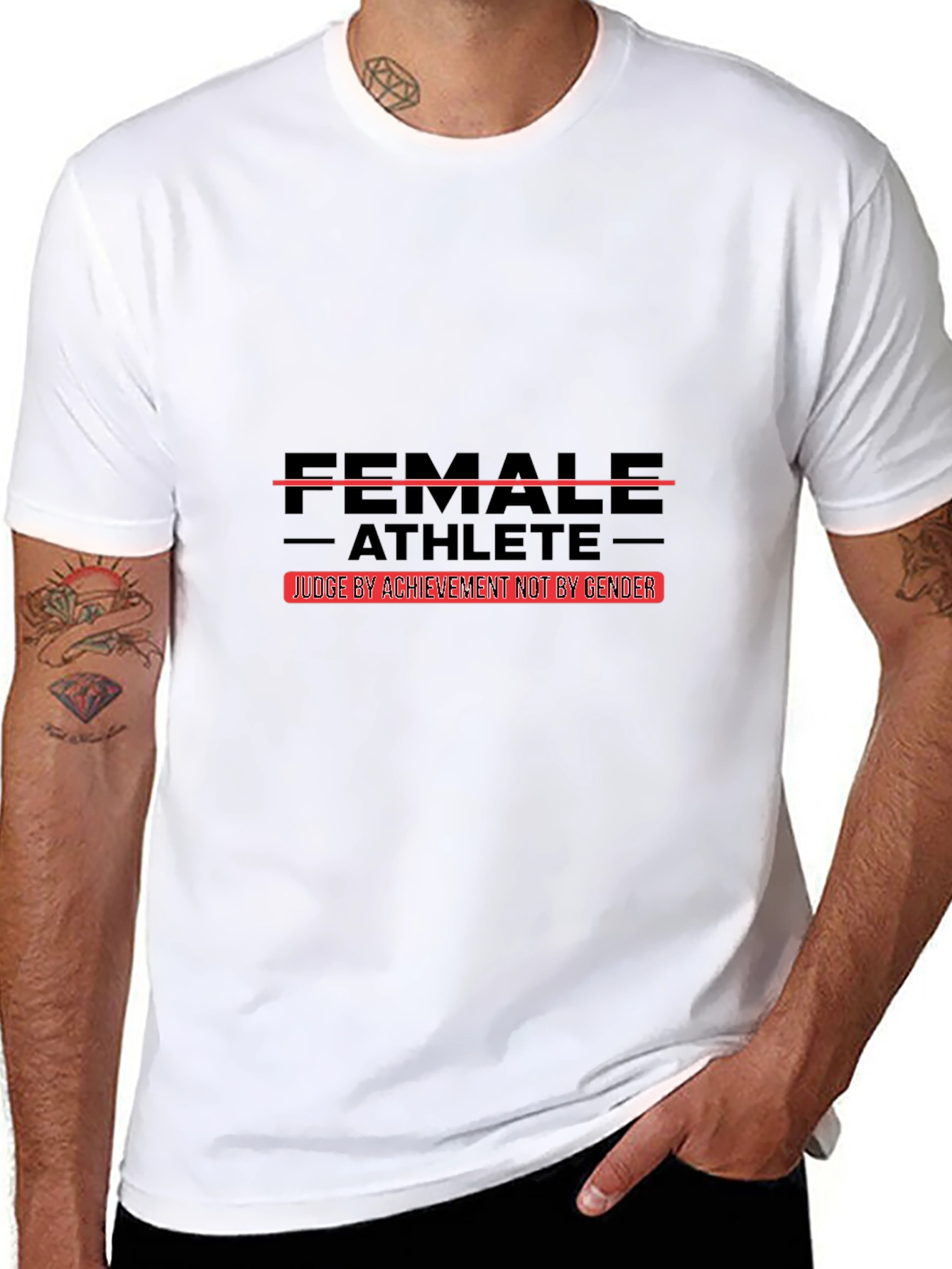 Female Athlete Judge by Achievement T-Shirt