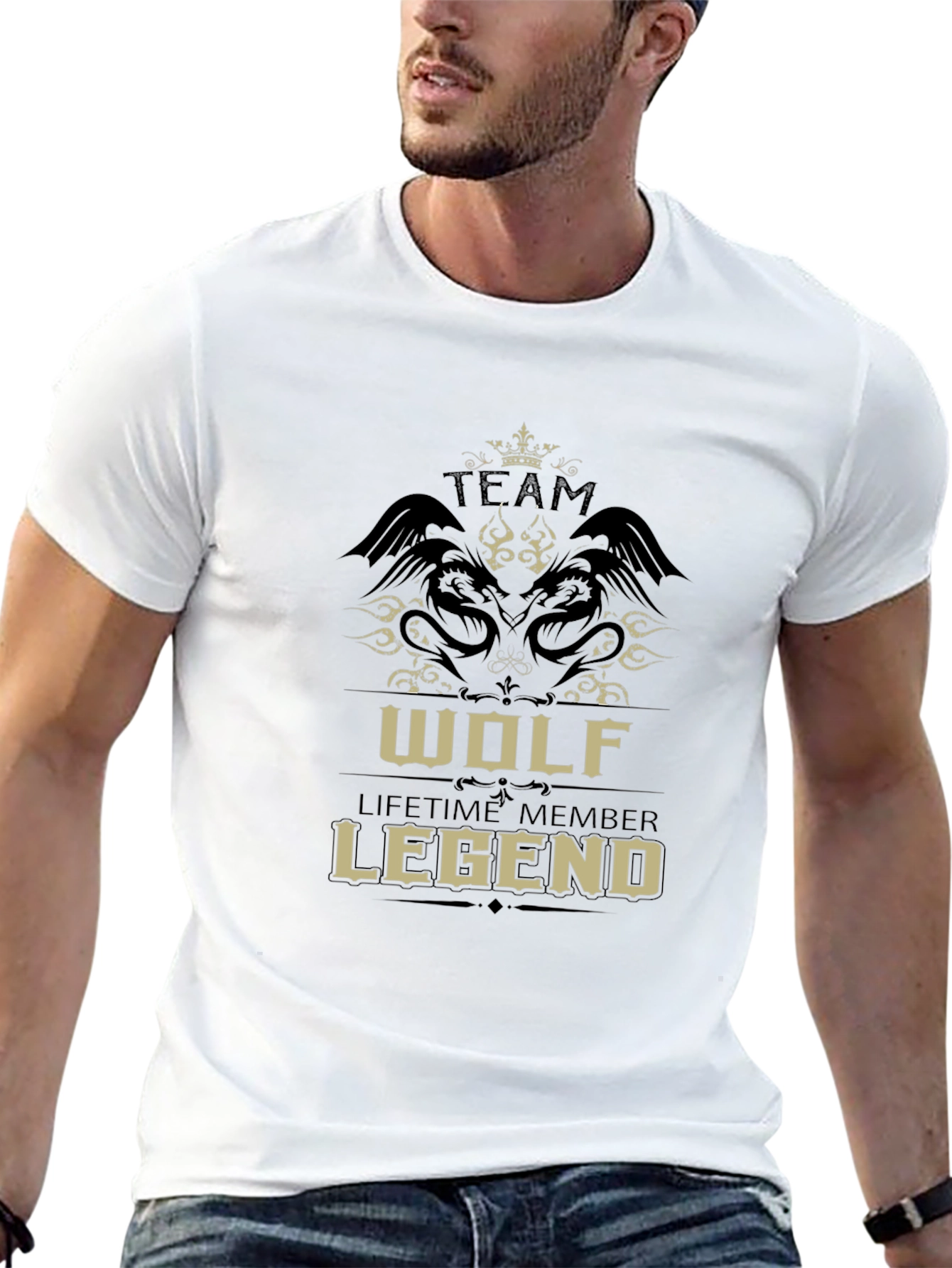 Wolf Legend T-Shirt - Lifetime Member Tee