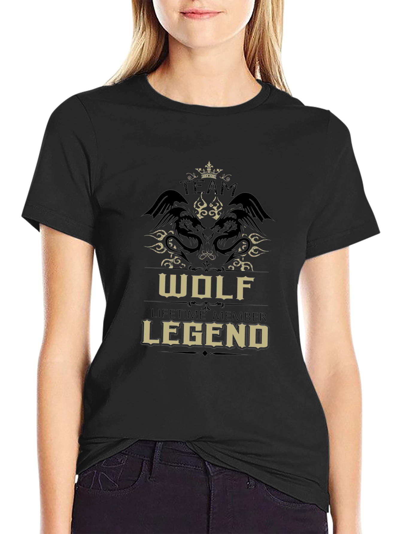 Wolf Legend T-Shirt - Lifetime Member Tee