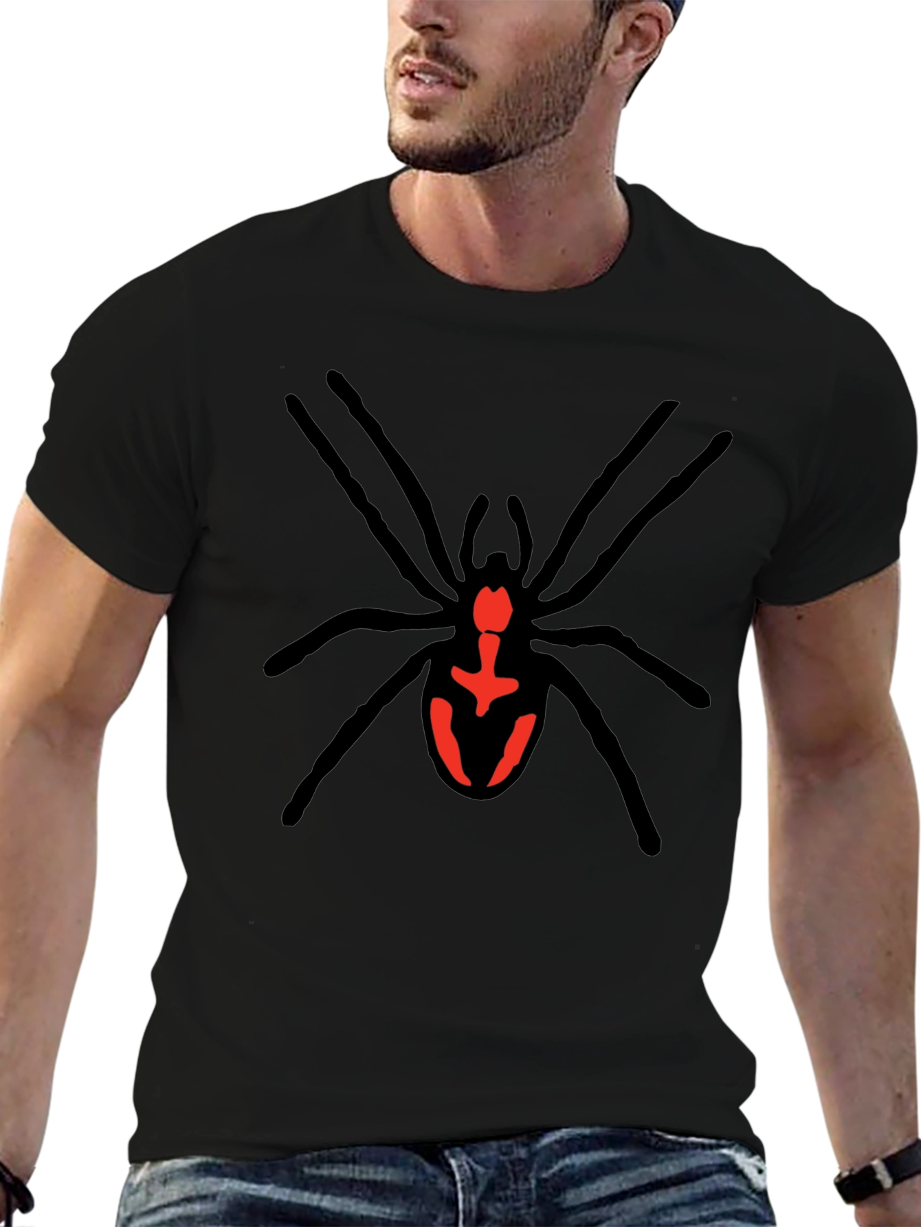 Black Spider Graphic Tee