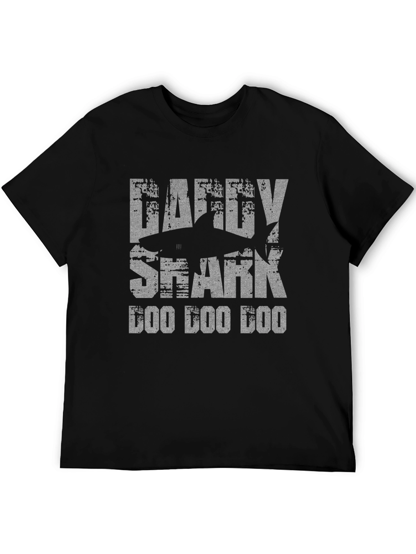 Daddy Shark Doo Doo T-Shirt Funny Dad Gift