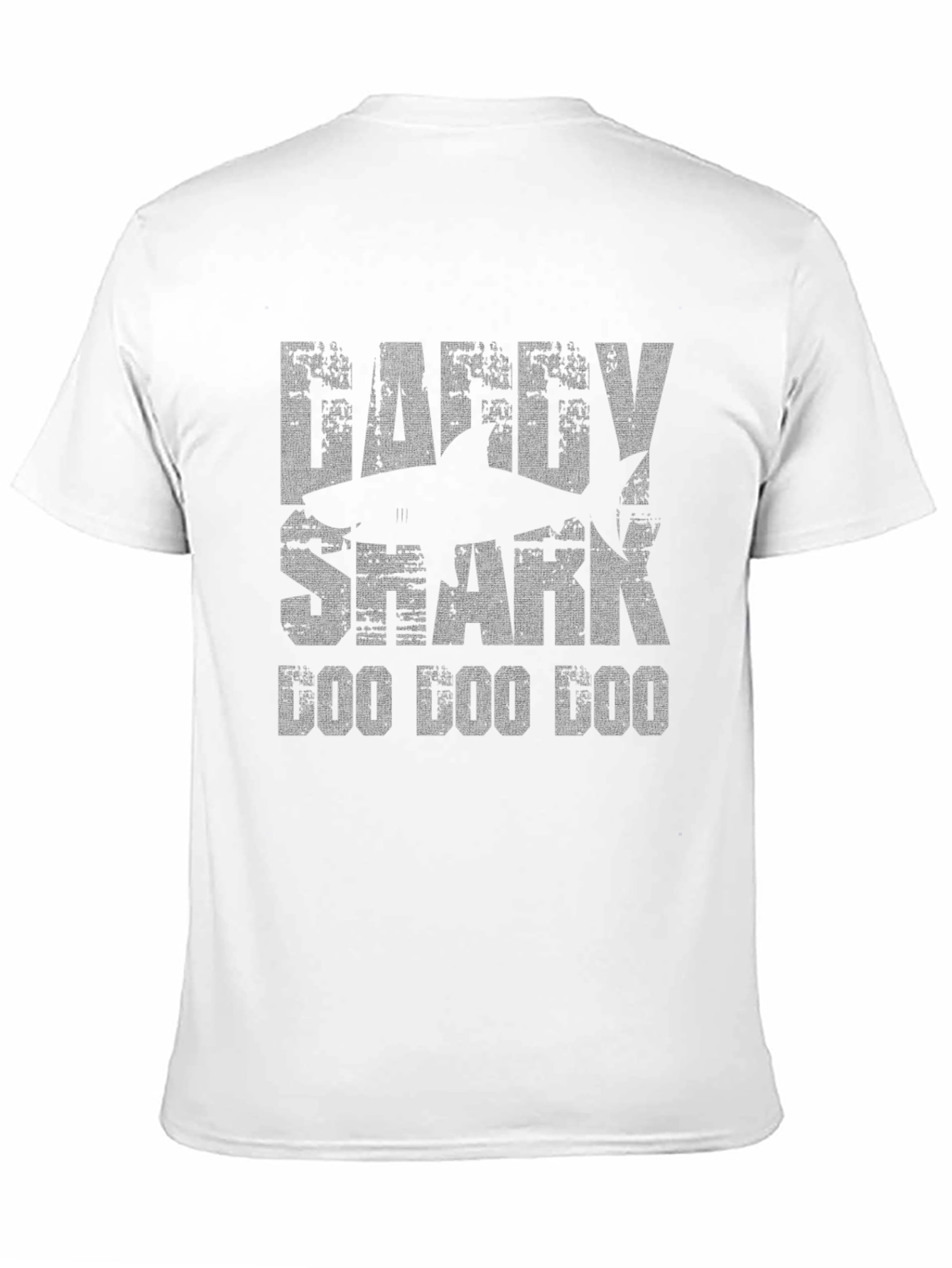 Daddy Shark Doo Doo T-Shirt Funny Dad Gift