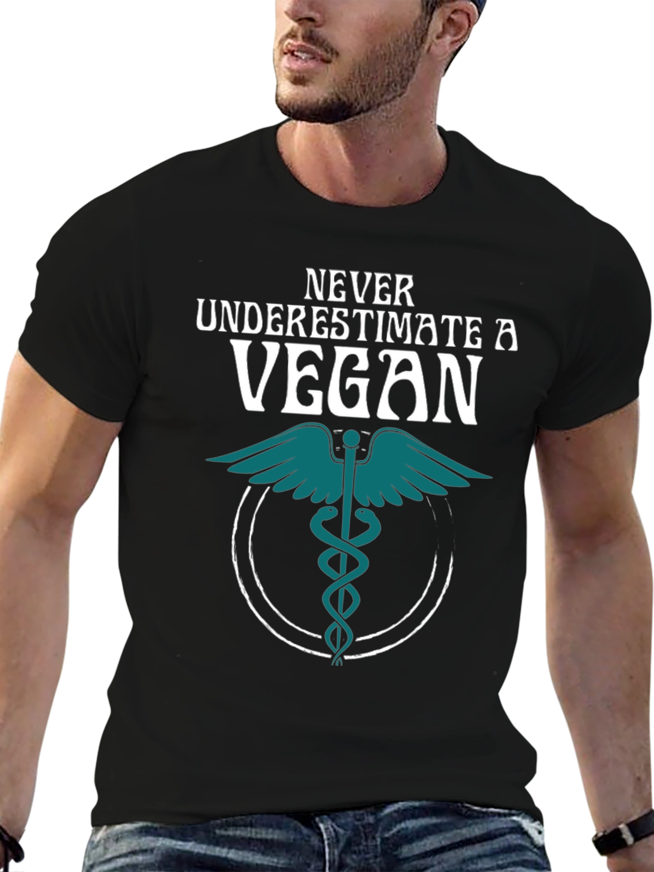 Never Underestimate a Vegan T-Shirt
