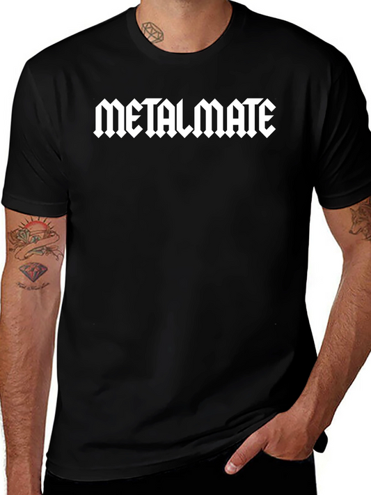 Metalmate Graphic Tee - Classic Rock Style