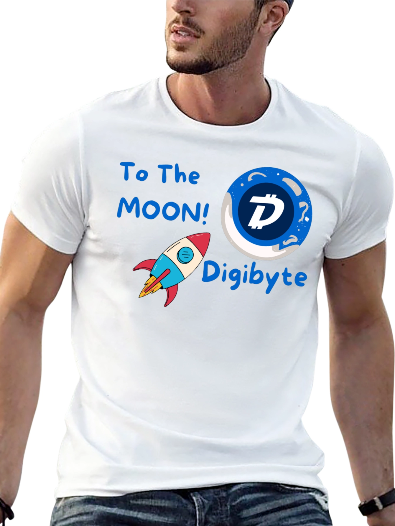 Digibyte To The Moon T-Shirt