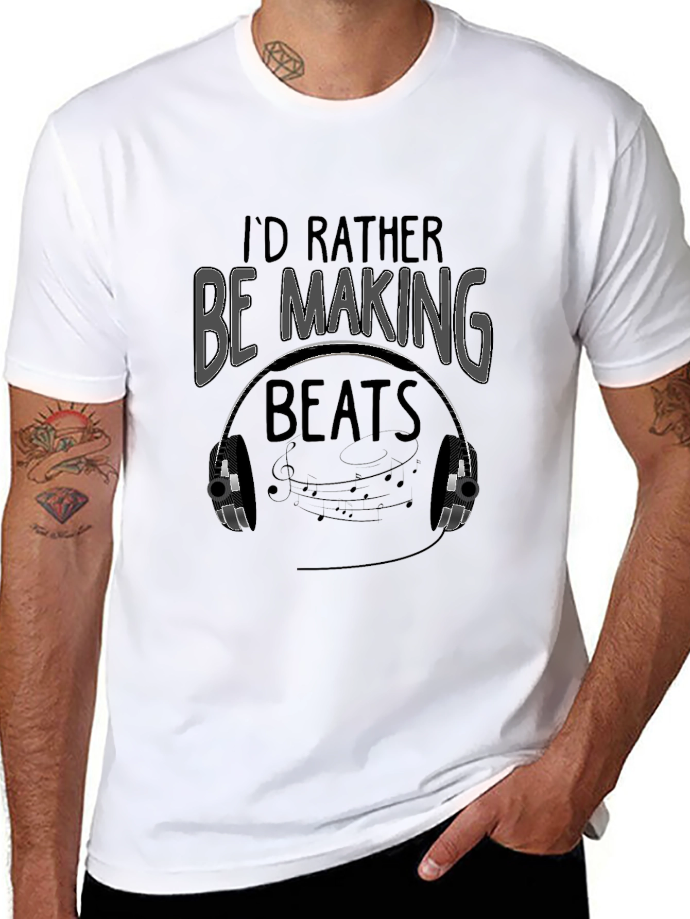Id Rather Be Making Beats T-Shirt