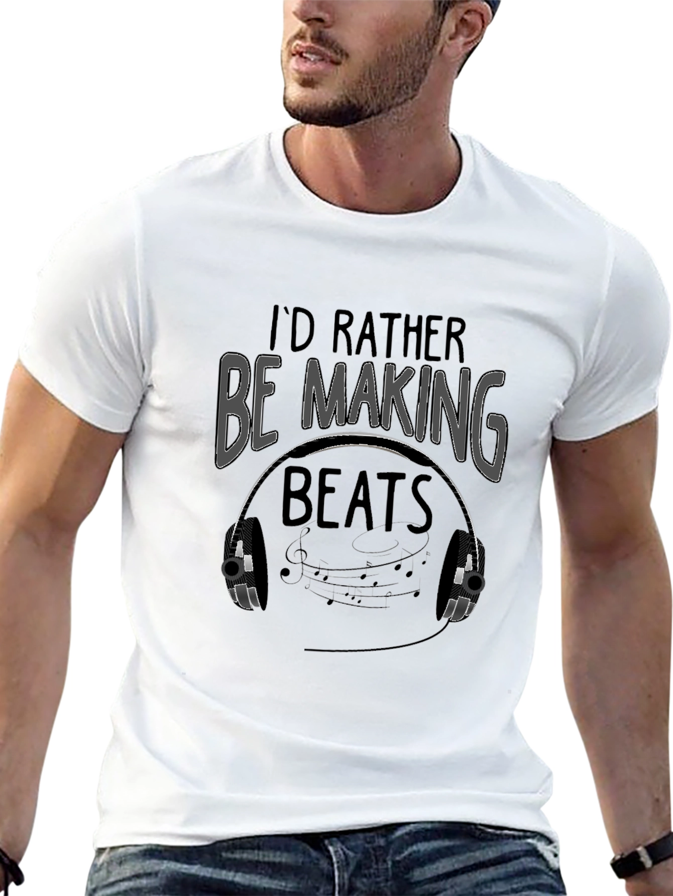 Id Rather Be Making Beats T-Shirt