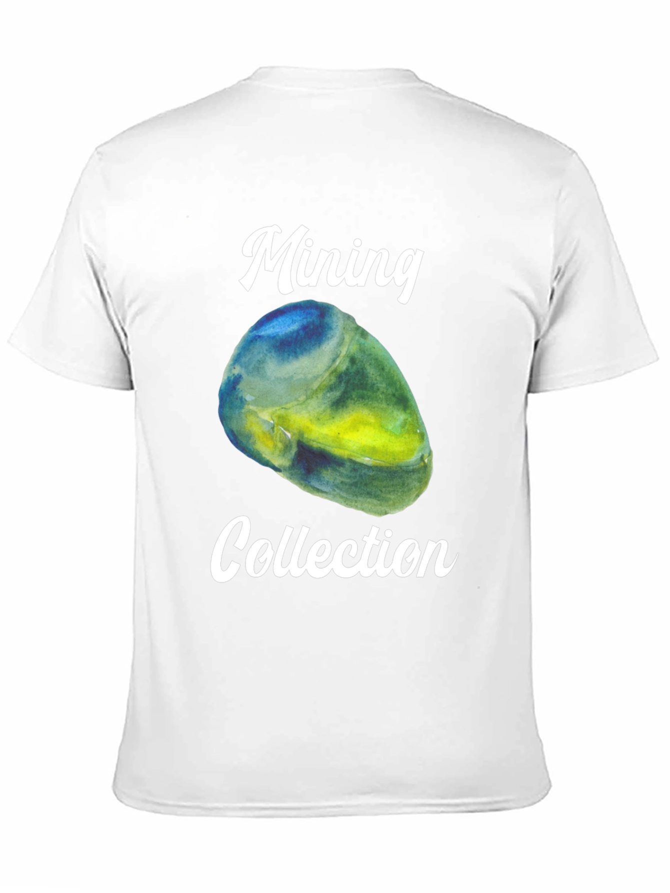 Mining Collection Graphic Tee - Black Cotton T-Shirt