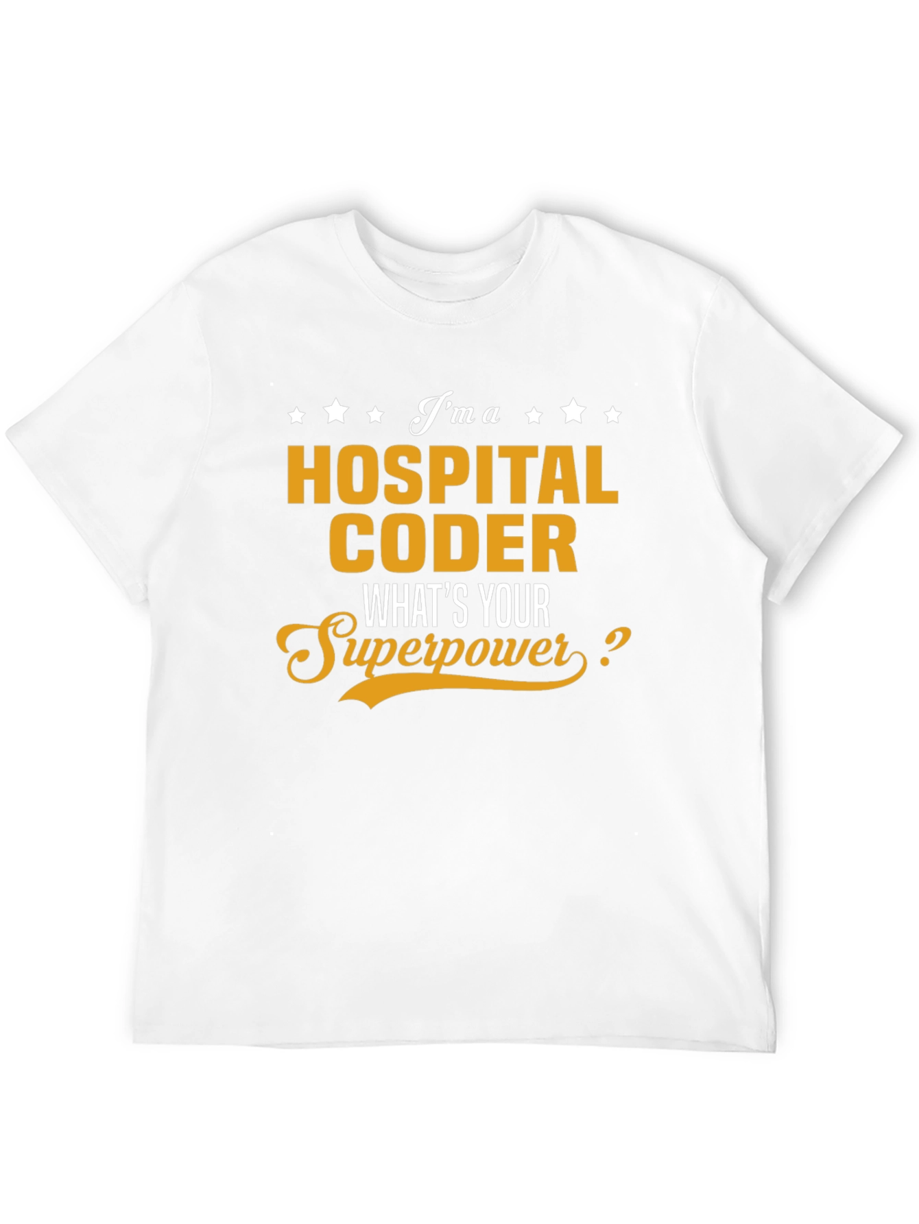 Hospital Coder Superpower T-Shirt - Black