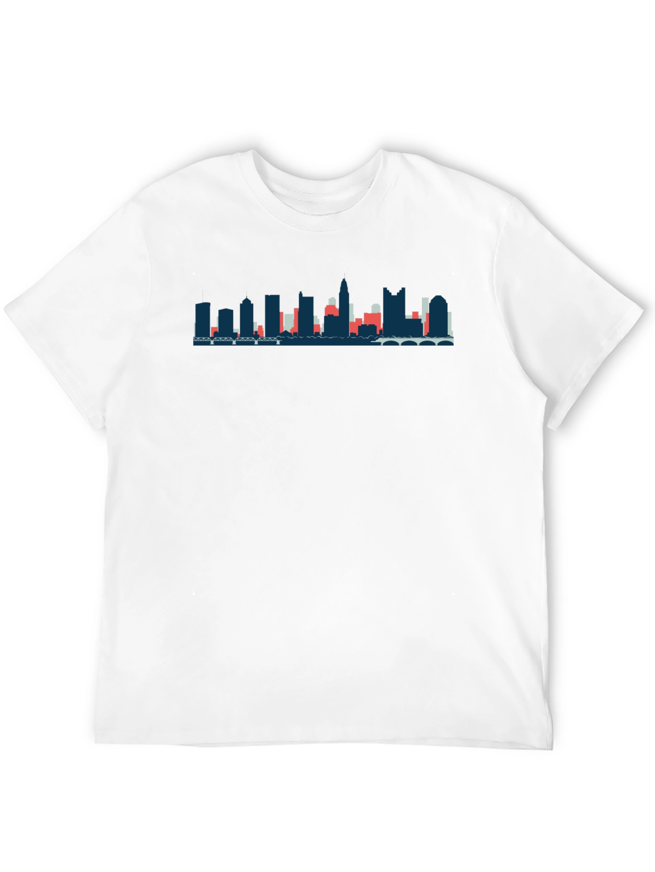 Cityscape Graphic Tee - Classic Black