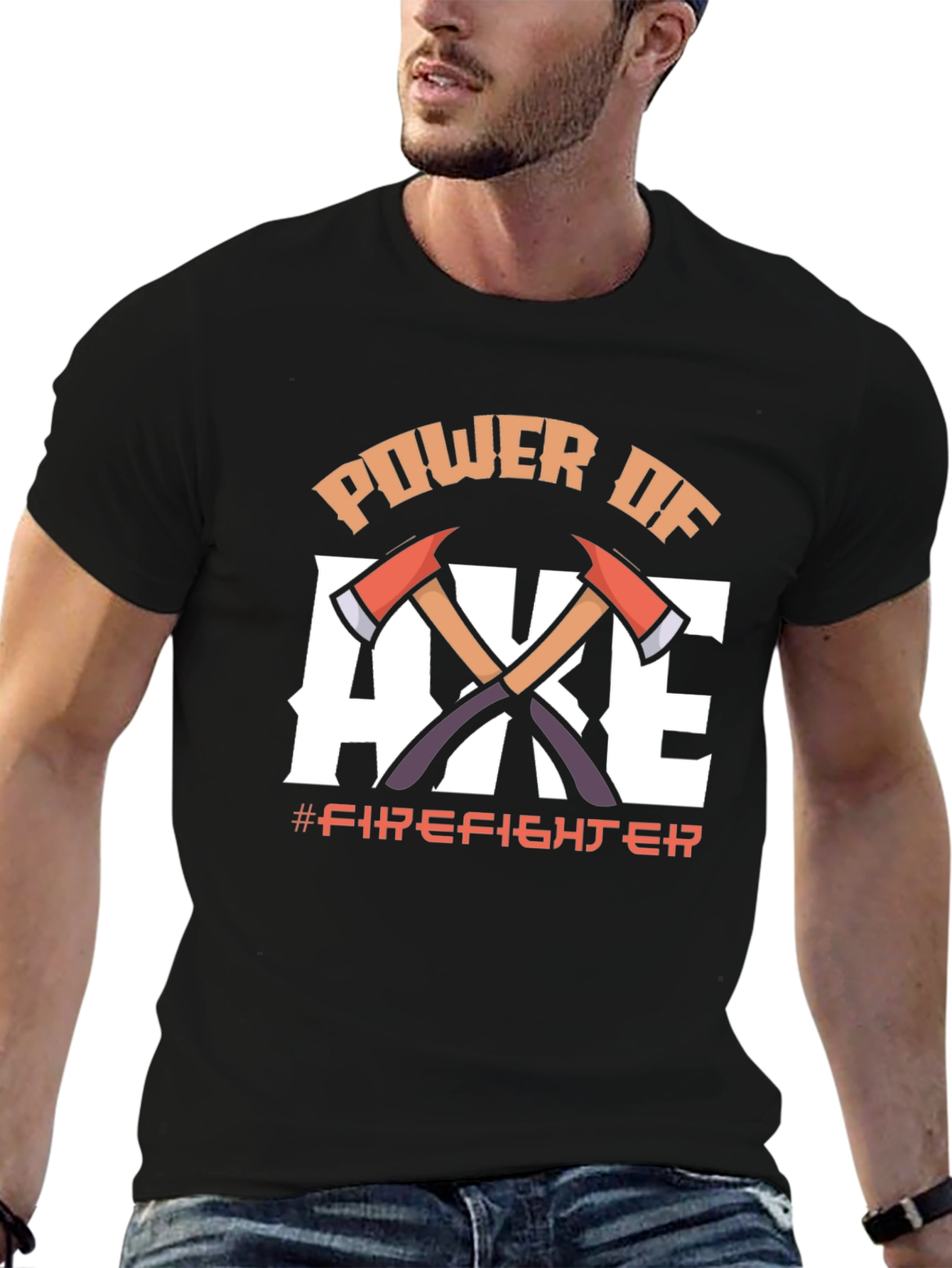 Power of Axe Firefighter T-Shirt
