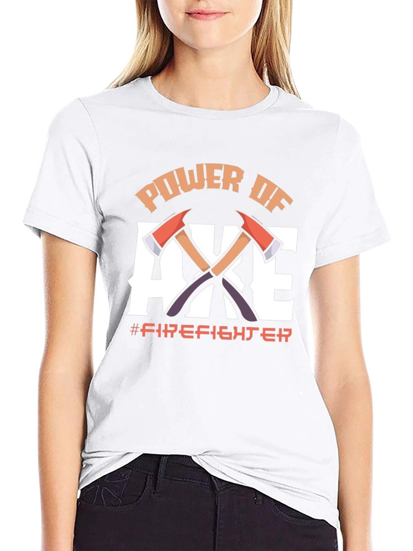 Power of Axe Firefighter T-Shirt
