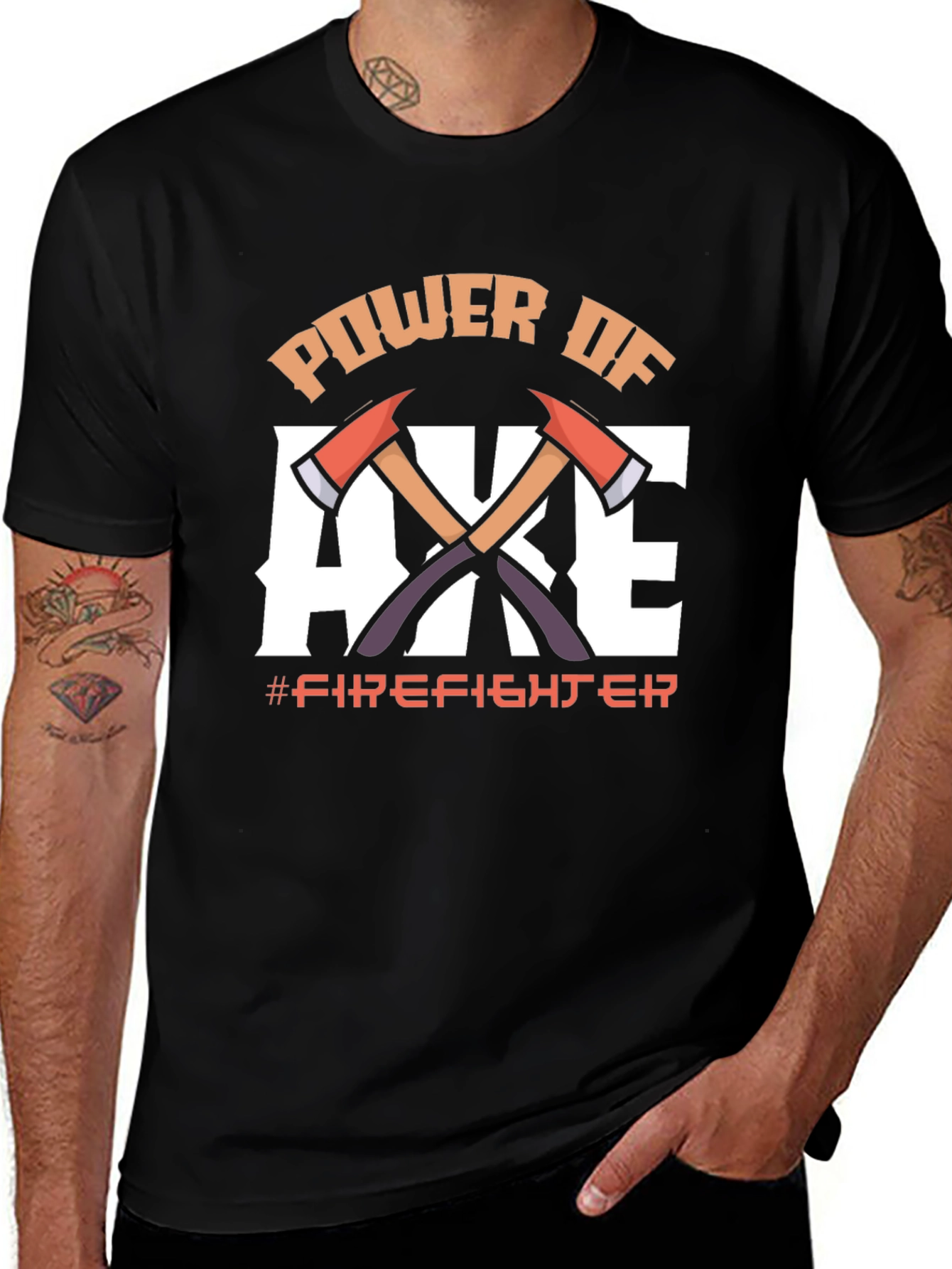 Power of Axe Firefighter T-Shirt