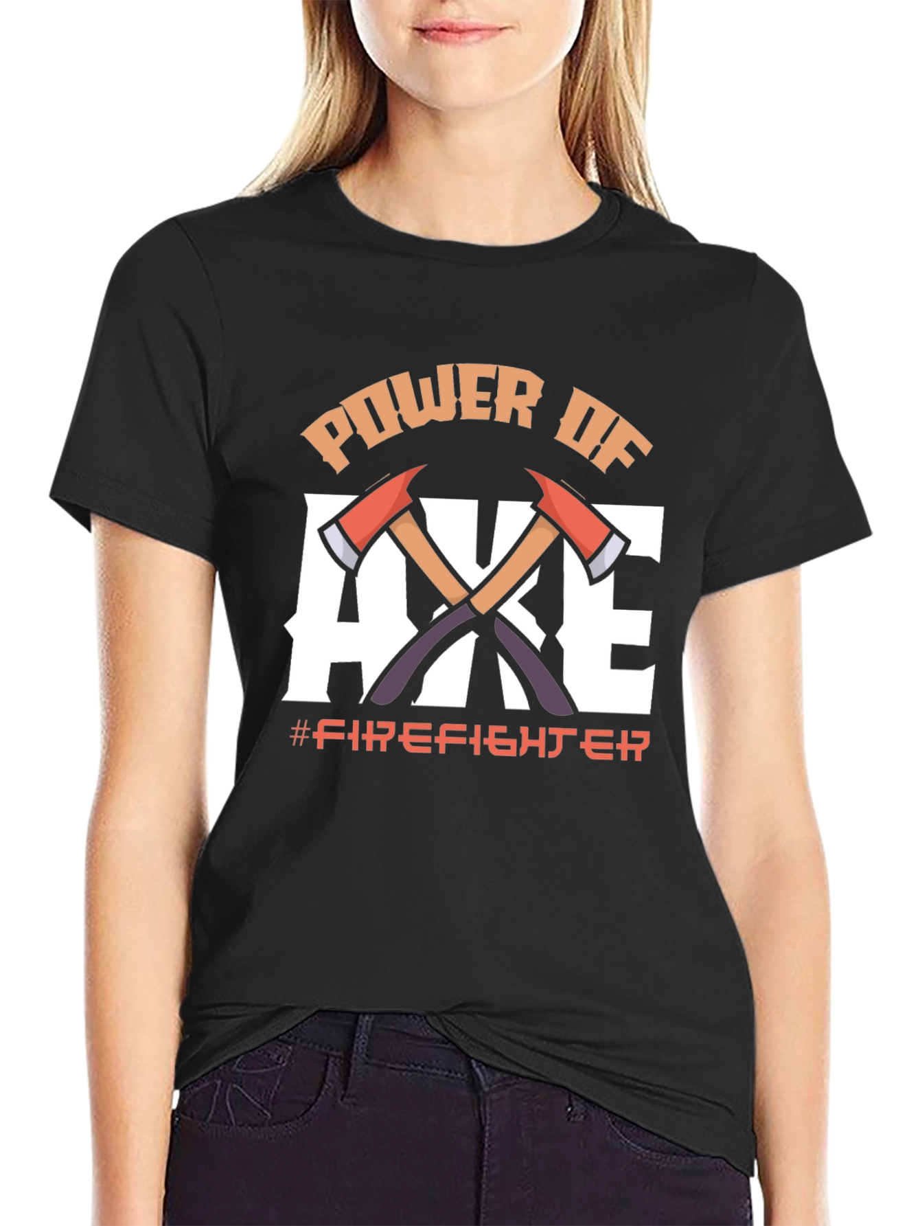 Power of Axe Firefighter T-Shirt